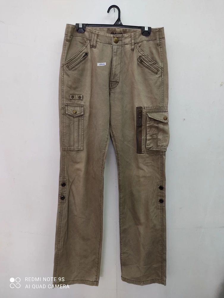 Japanese Brand 9 Pocket OnBound Multipocket Utility Cargo Pants Size US 30 / EU 46 - 1 Thumbnail