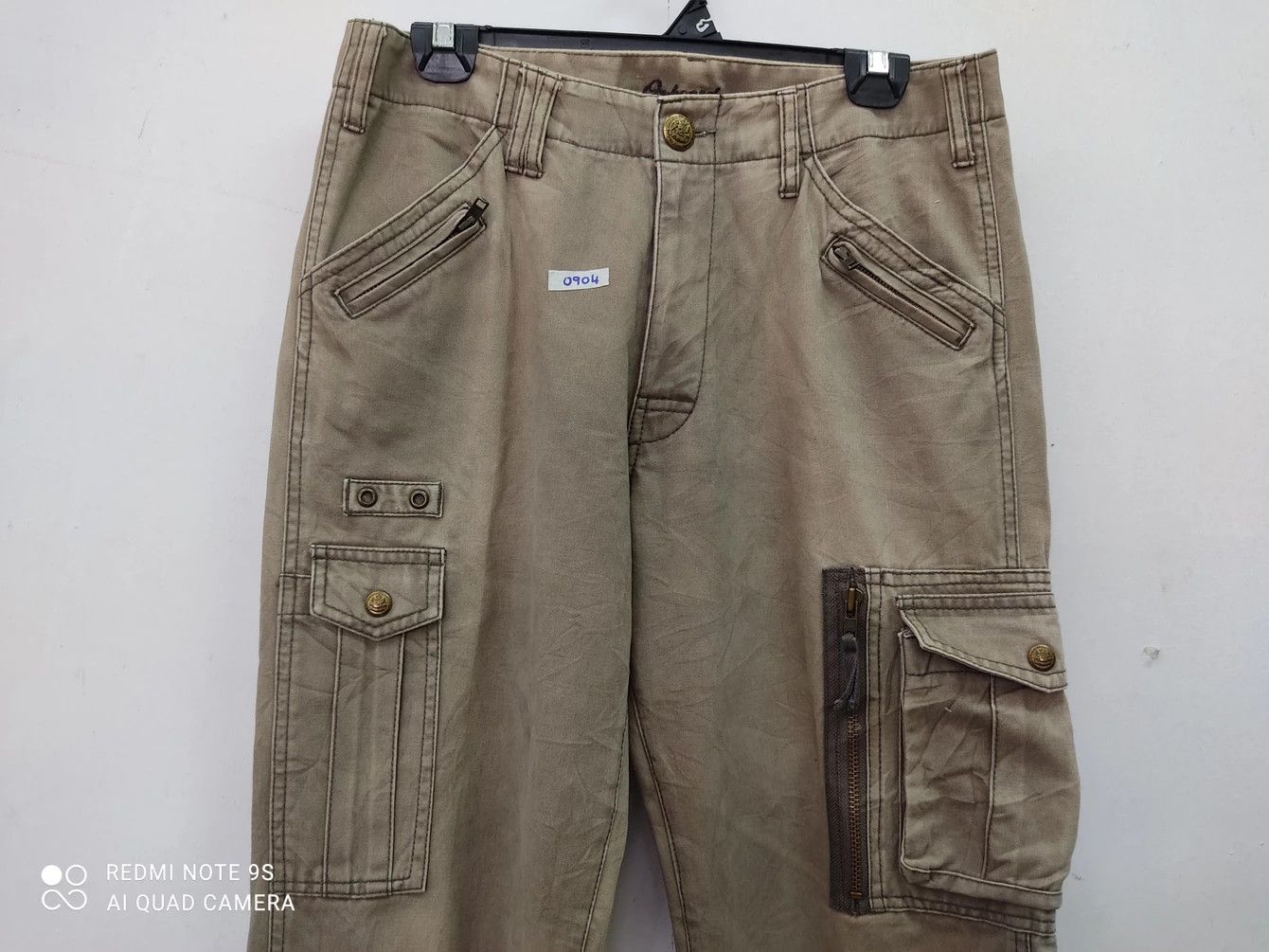 Japanese Brand 9 Pocket OnBound Multipocket Utility Cargo Pants Size US 30 / EU 46 - 2 Thumbnail