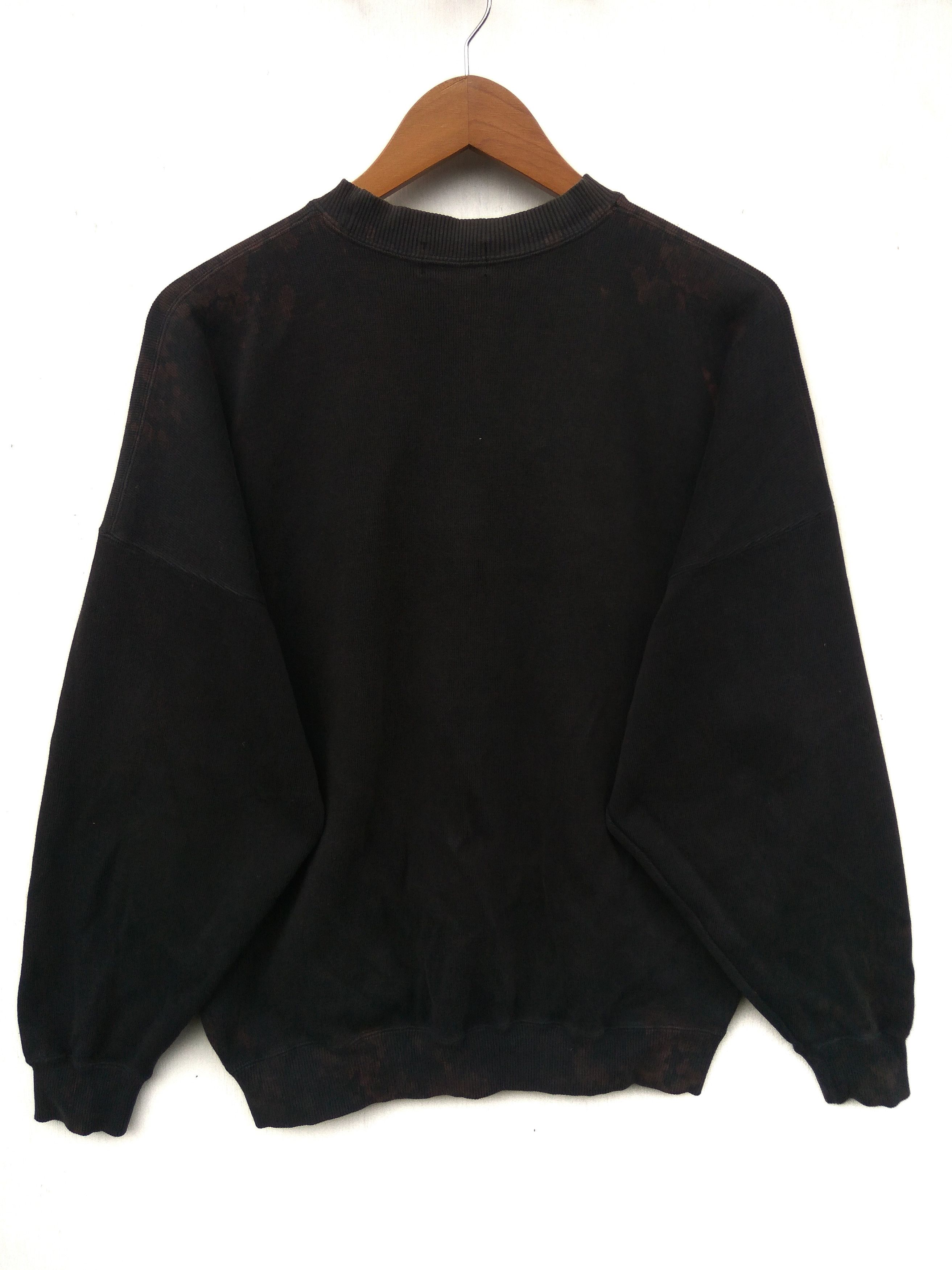 Trussardi Vintage TRUSSARDI sweatshirt big logo spell out Size US M / EU 48-50 / 2 - 2 Thumbnail