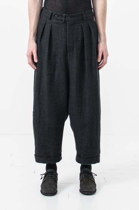 Forme D Expression Two Tucked Wide Linen Pants | Grailed