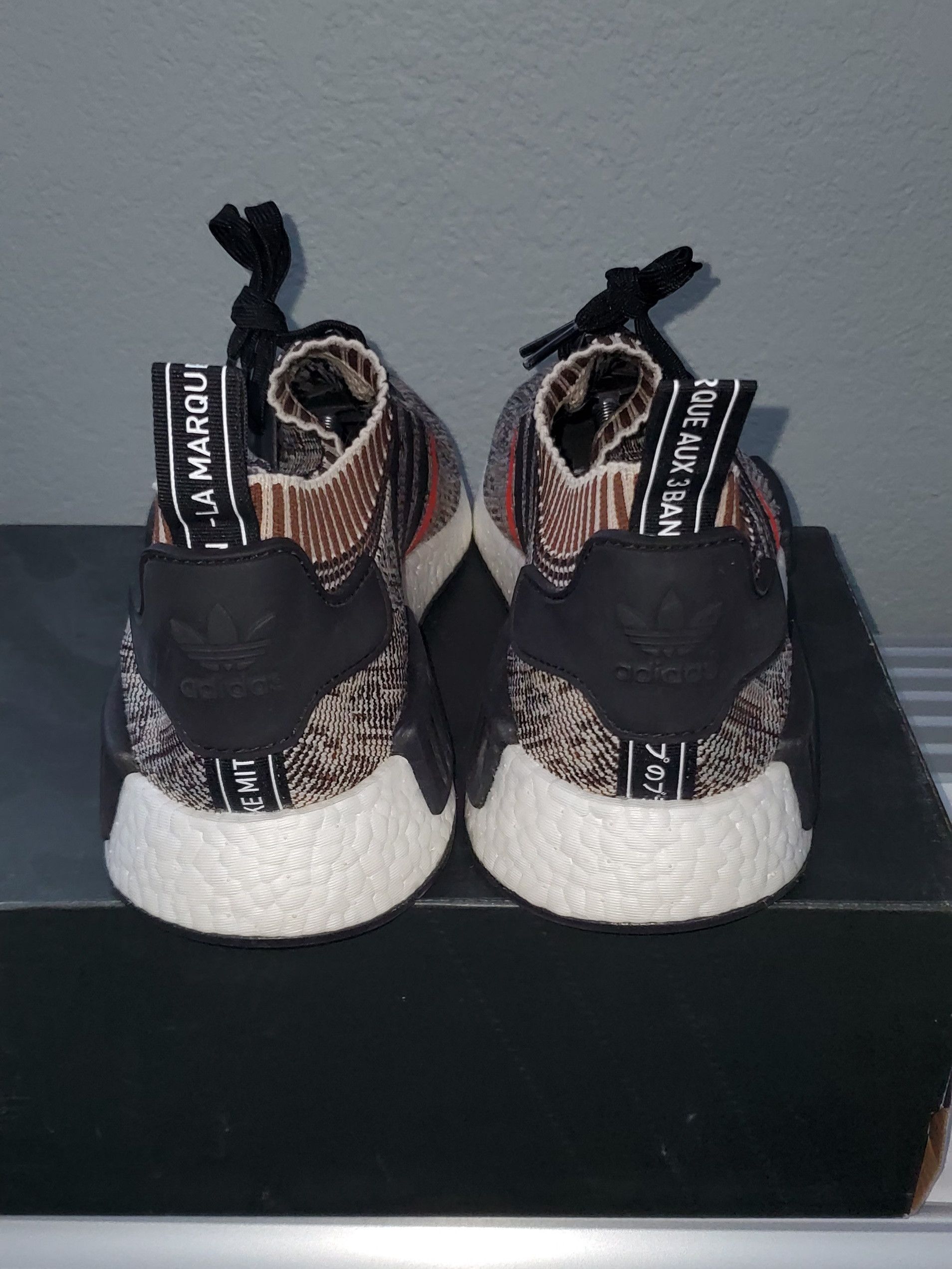 Nmd camo orange store