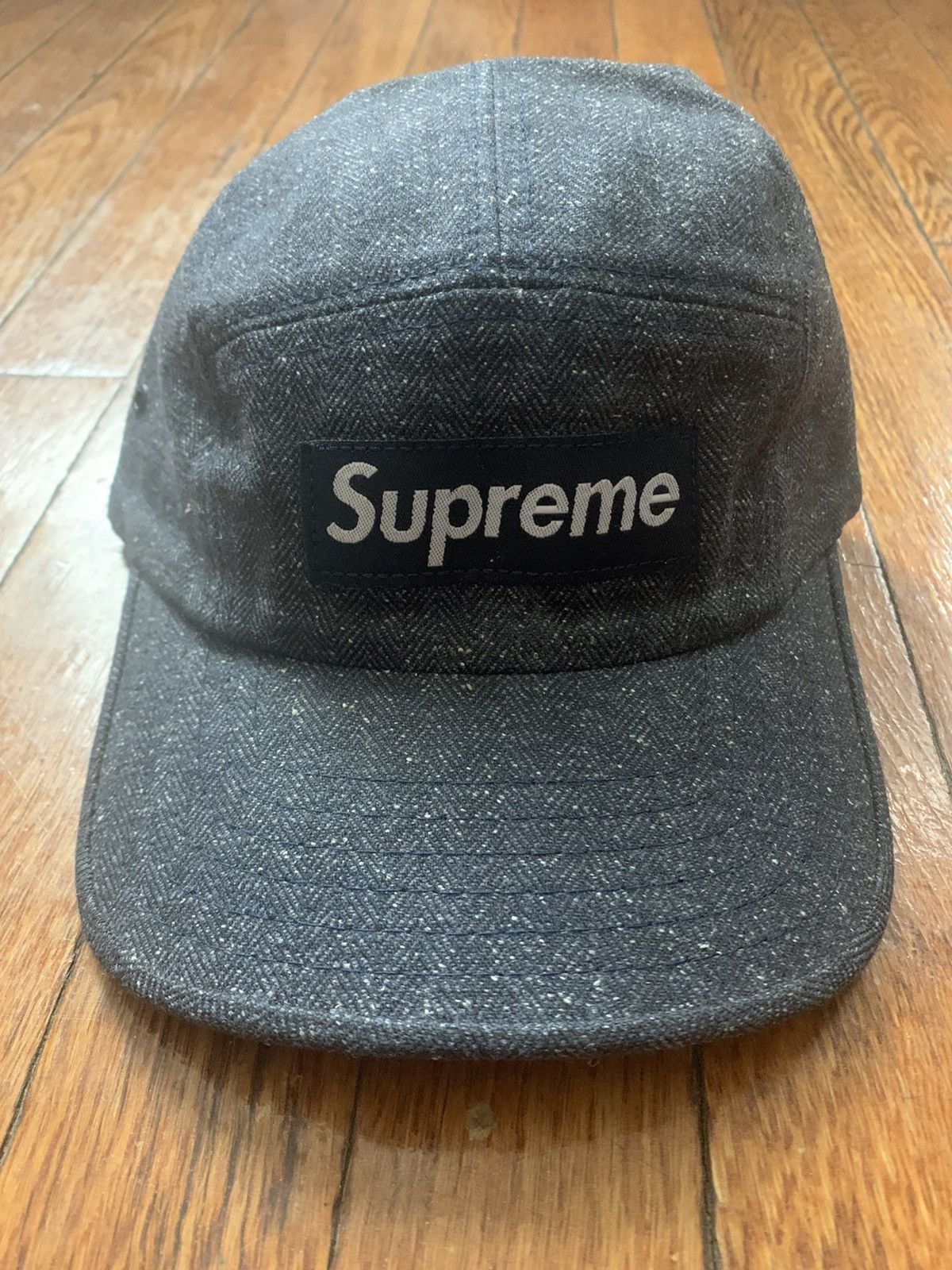 Supreme 2009 Herringbone Camp Cap - Accessories