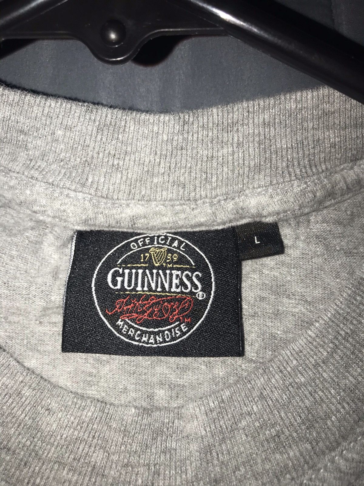 Vintage Guinness Tall Dark Tee Size US L / EU 52-54 / 3 - 4 Thumbnail