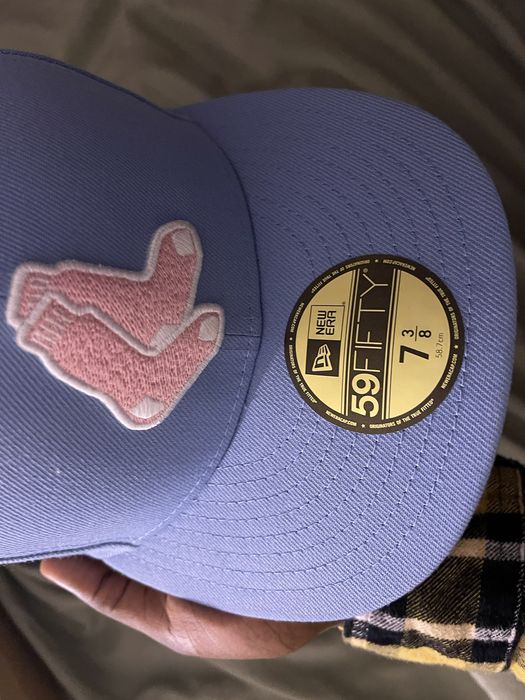 Hat Club Exclusive Tiki Man 2T Mint Infrared Pink 59Fifty Fitted