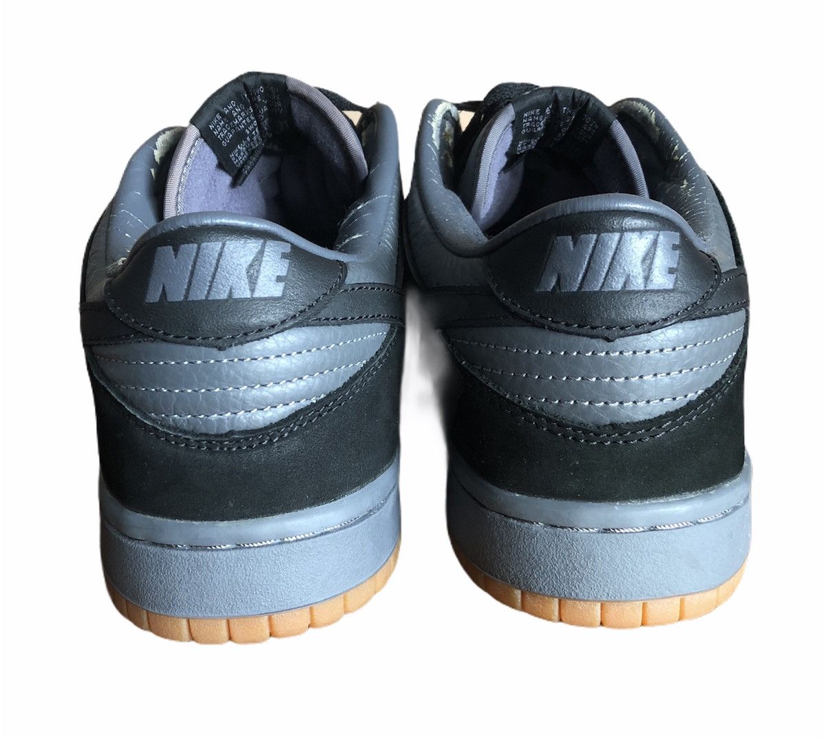 Nike Dunk Low Pro Black | Black-Light Graphite (Gum) Size US 10 / EU 43 - 3 Thumbnail
