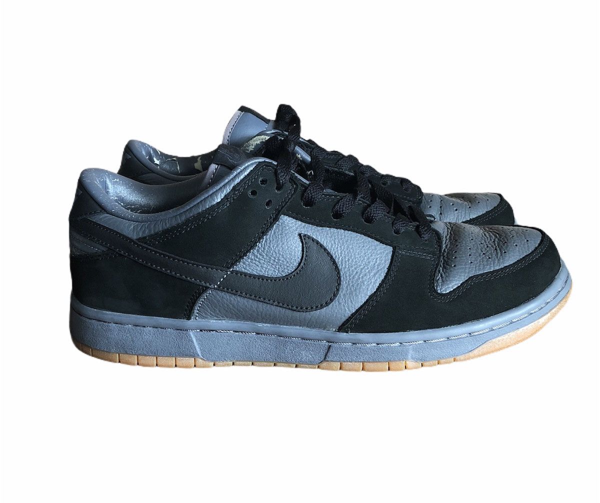 Nike Dunk Low Pro Black | Black-Light Graphite (Gum) Size US 10 / EU 43 - 4 Thumbnail