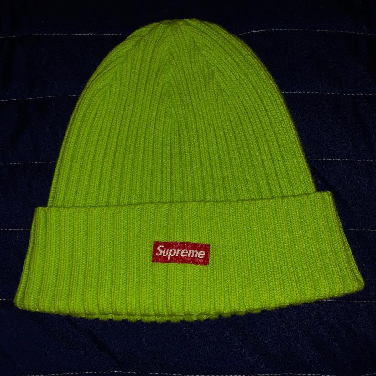 Supreme Overdyed Beanie Green - SS22 - US