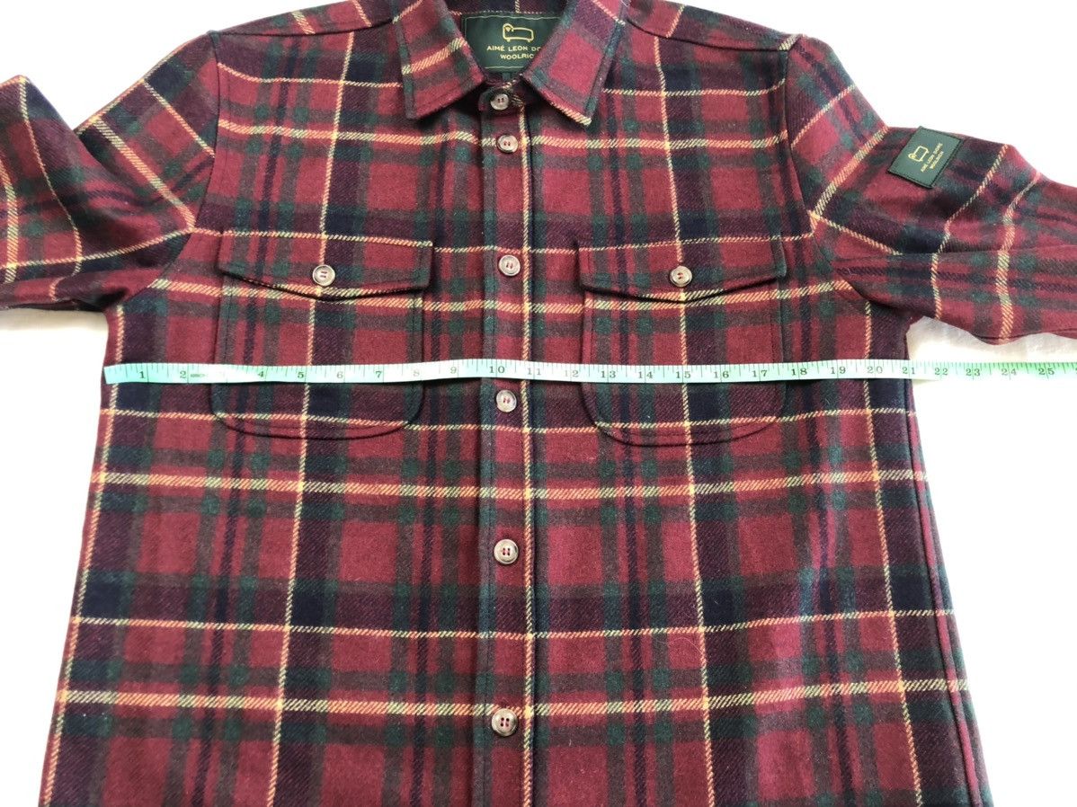 Aime Leon Dore × Woolrich Woolen Mills Aime Leon Dore Woolrich Plaid Button Shirt Med Size US M / EU 48-50 / 2 - 6 Thumbnail