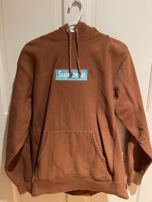 Supreme Supreme Box Logo Hoodie Rust Size Large FW17 | Grailed