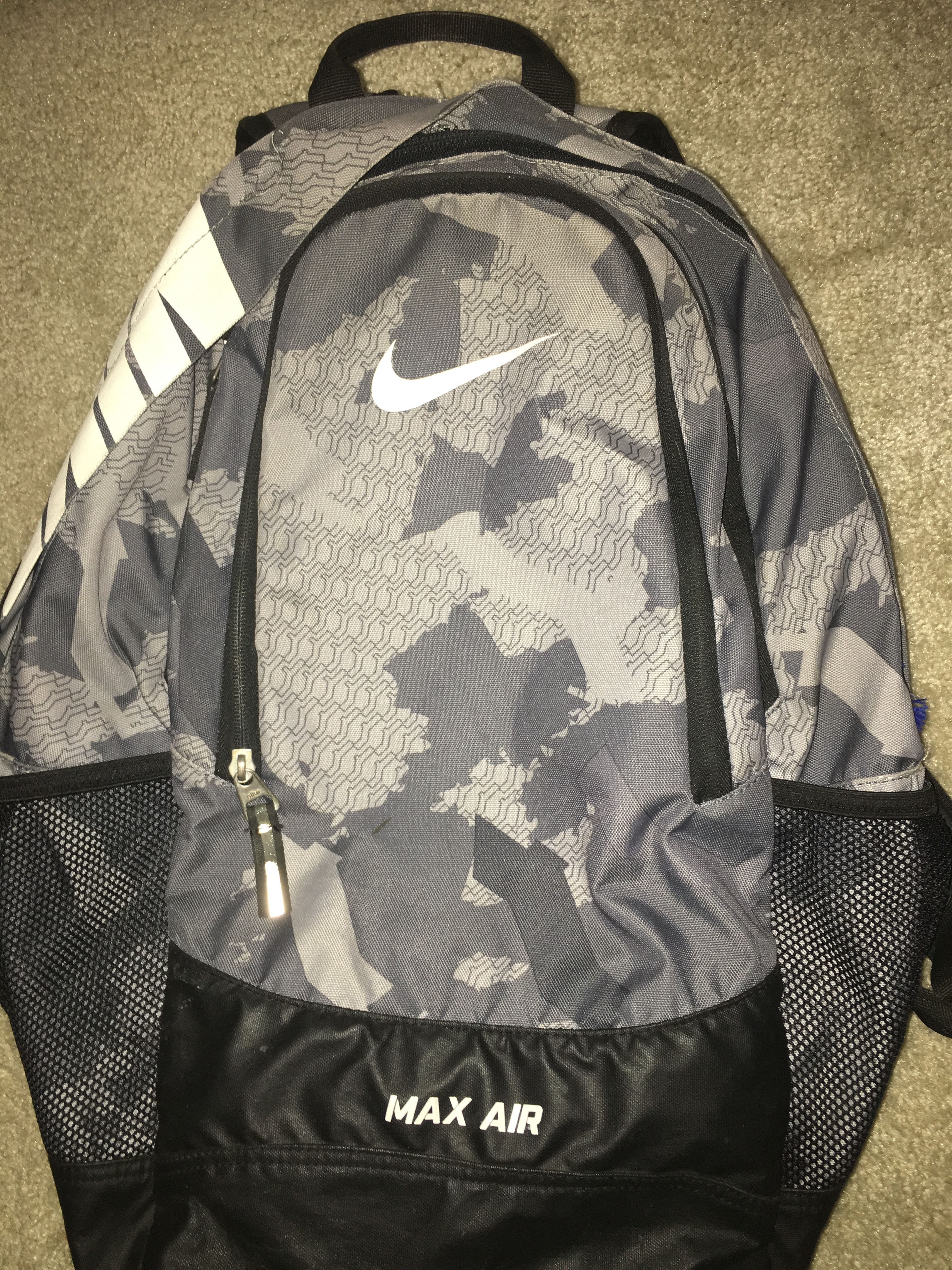 Nike max air camo backpack online