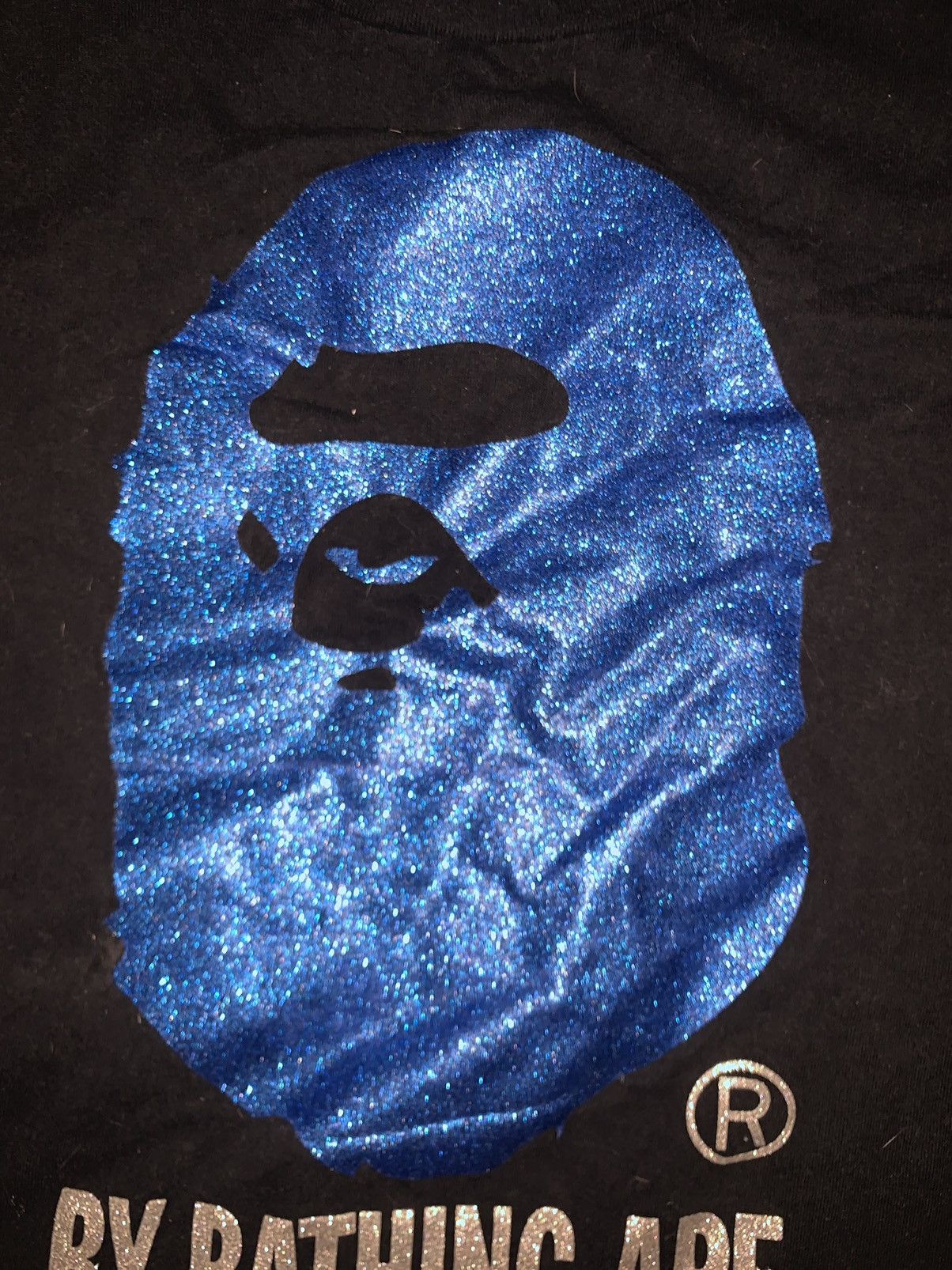 Bape Bape By Bathing Ape Sparkly Blue T Shirt Size US M / EU 48-50 / 2 - 2 Thumbnail