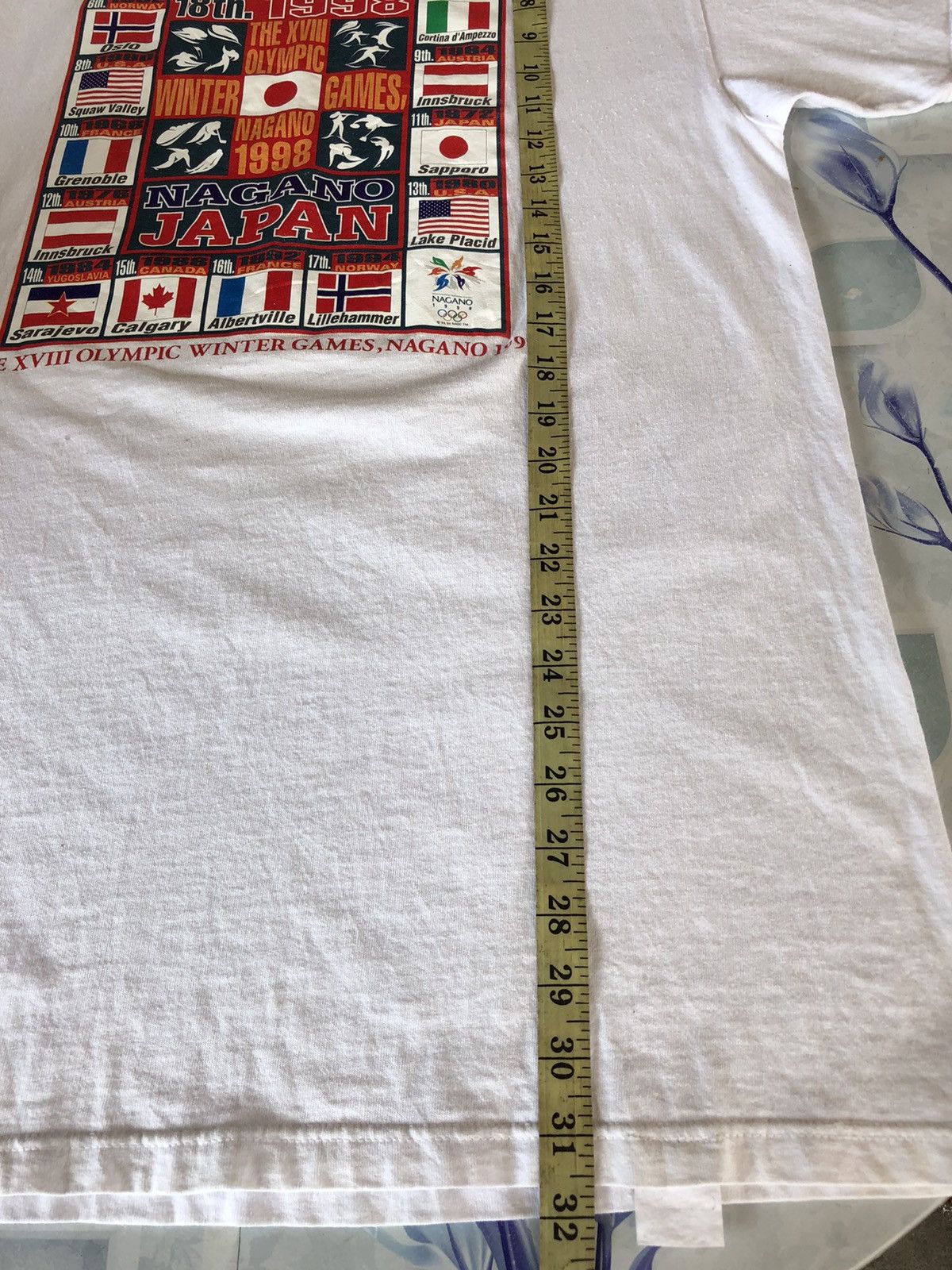 USA Olympics Vintage 1998 Nagano Winter Games Olympic Size US L / EU 52-54 / 3 - 5 Thumbnail