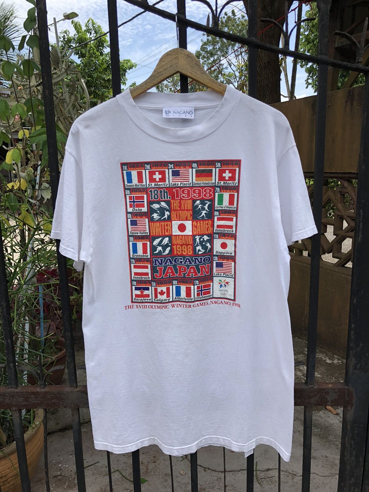 USA Olympics Vintage 1998 Nagano Winter Games Olympic Size US L / EU 52-54 / 3 - 1 Thumbnail