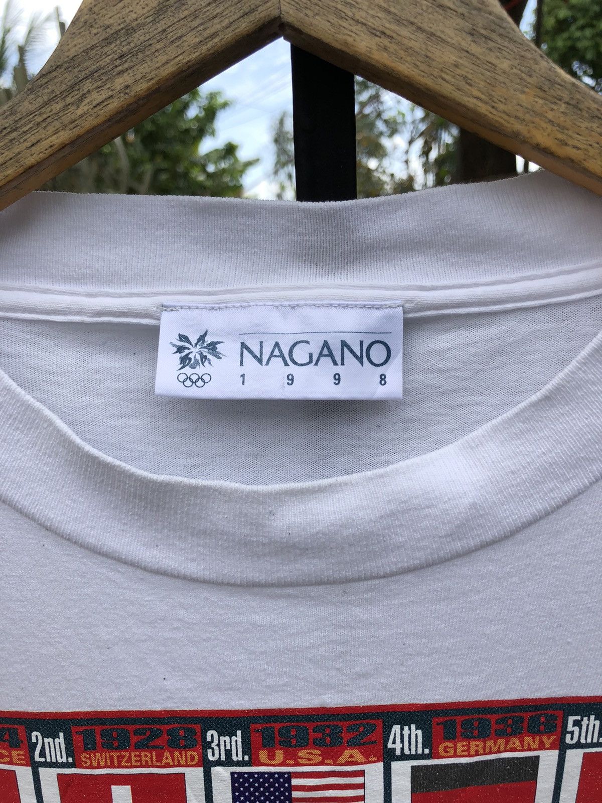 USA Olympics Vintage 1998 Nagano Winter Games Olympic Size US L / EU 52-54 / 3 - 2 Thumbnail