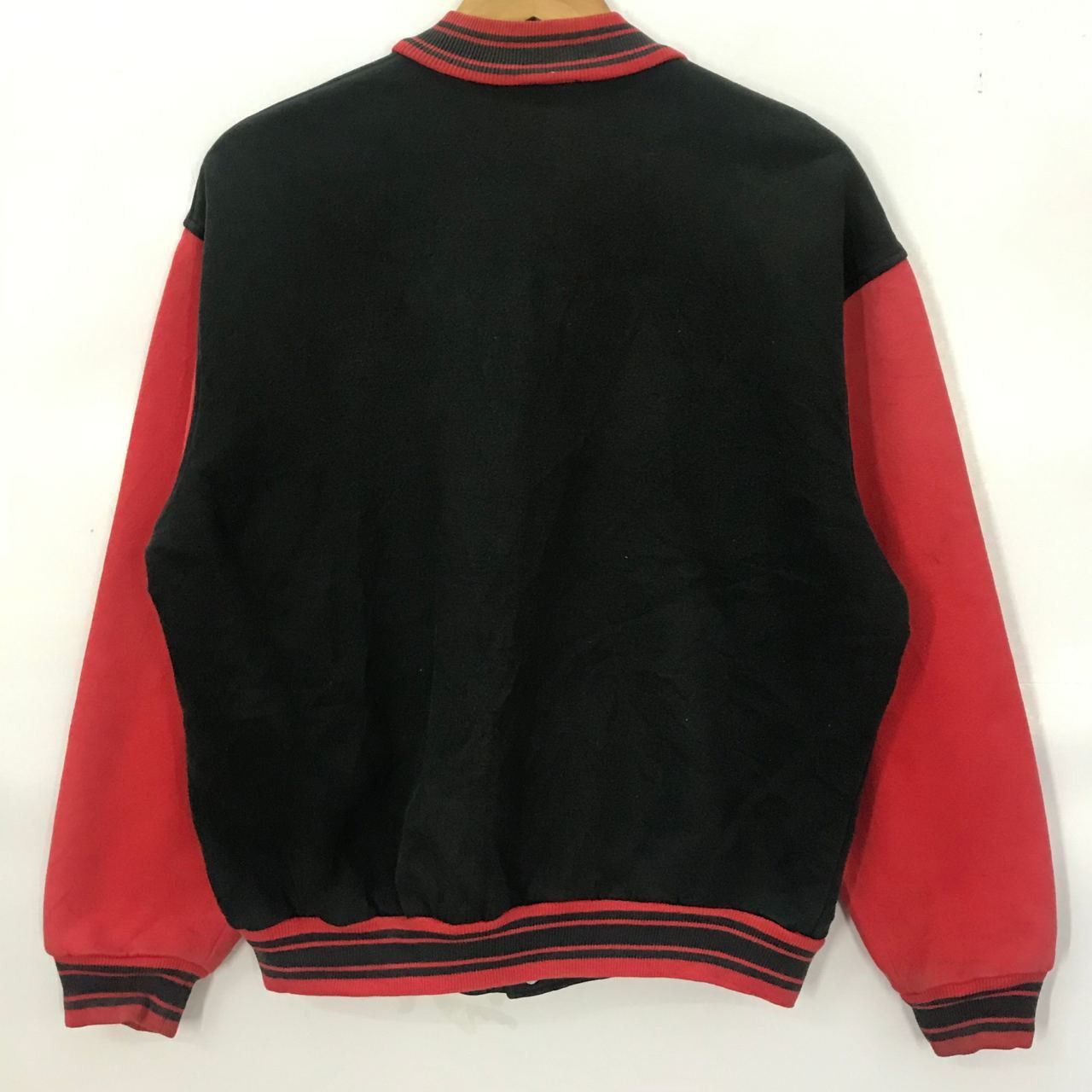 Vintage 🔥Vintage Varsity Jacket Red Black Colour Design Size US L / EU 52-54 / 3 - 5 Thumbnail