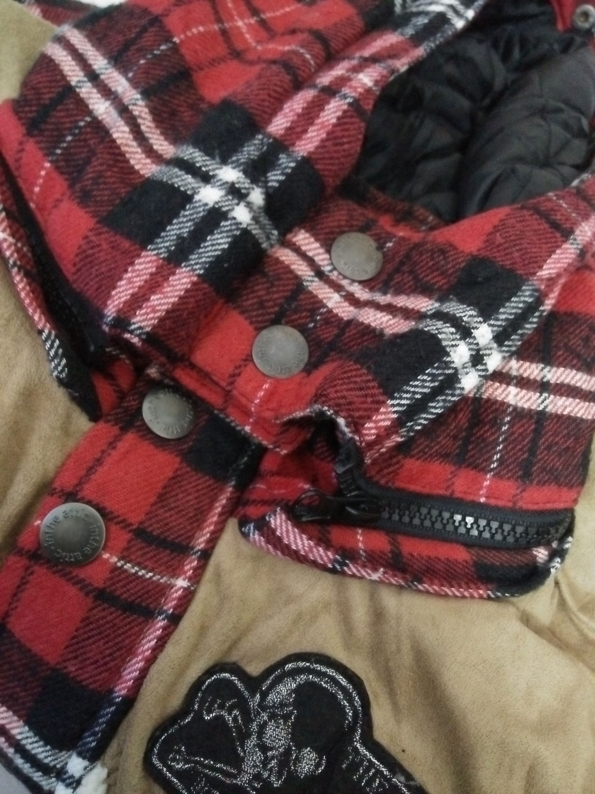 In The Attic In The Attic TARTAN PUNK BONDAGE VEST JACKET (A895) Size US L / EU 52-54 / 3 - 12 Thumbnail