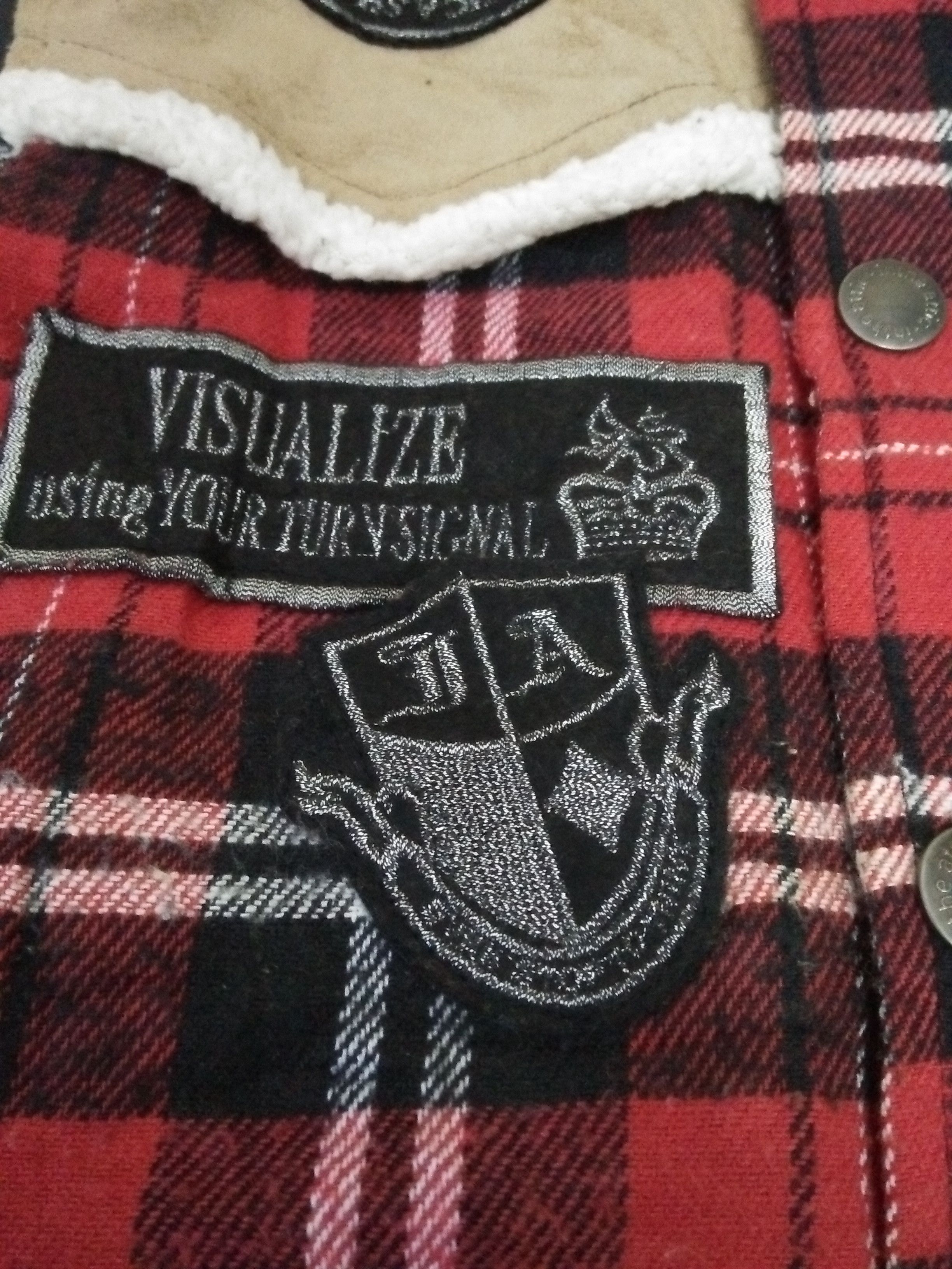 In The Attic In The Attic TARTAN PUNK BONDAGE VEST JACKET (A895) Size US L / EU 52-54 / 3 - 8 Thumbnail