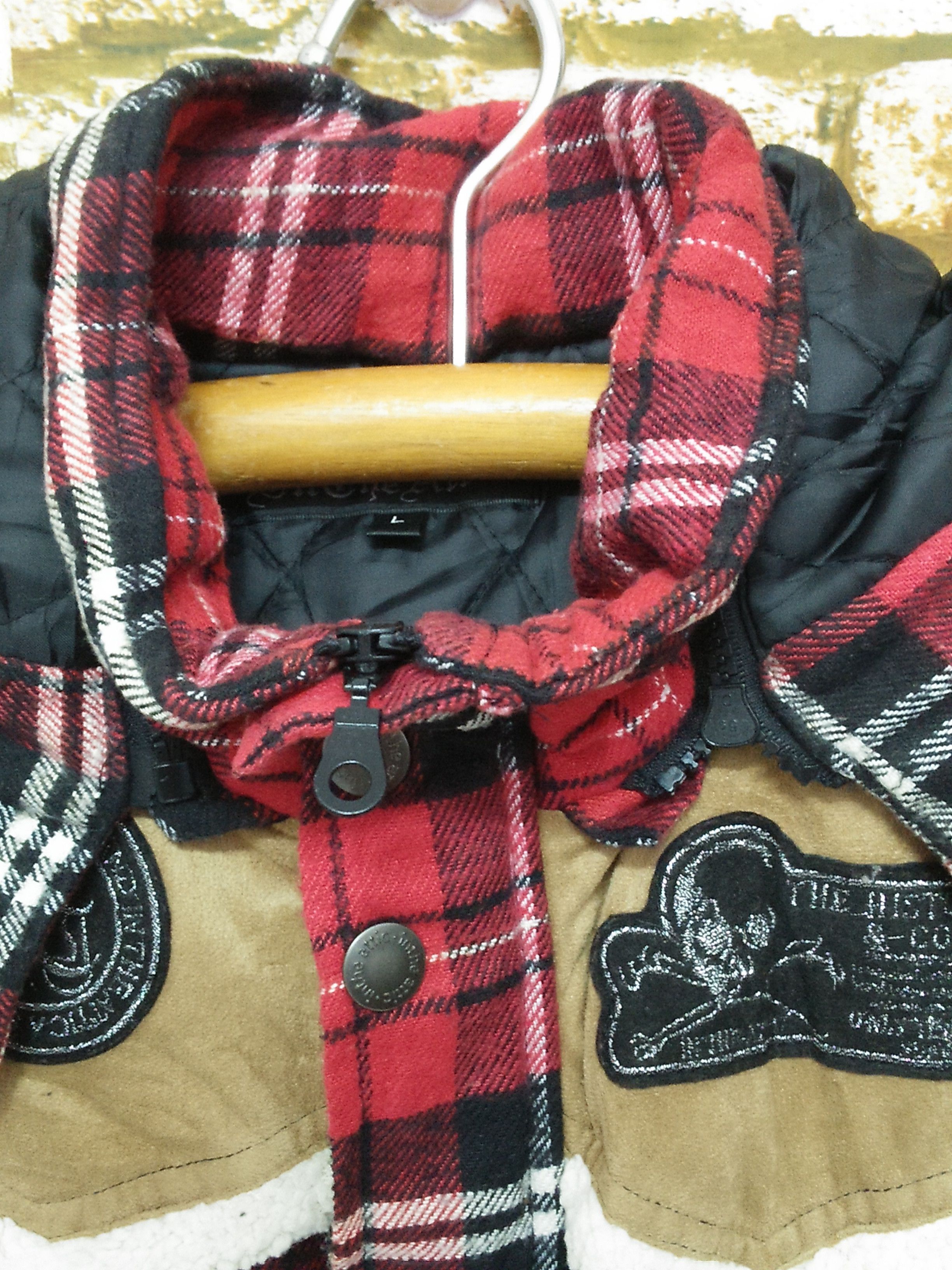 In The Attic In The Attic TARTAN PUNK BONDAGE VEST JACKET (A895) Size US L / EU 52-54 / 3 - 15 Thumbnail