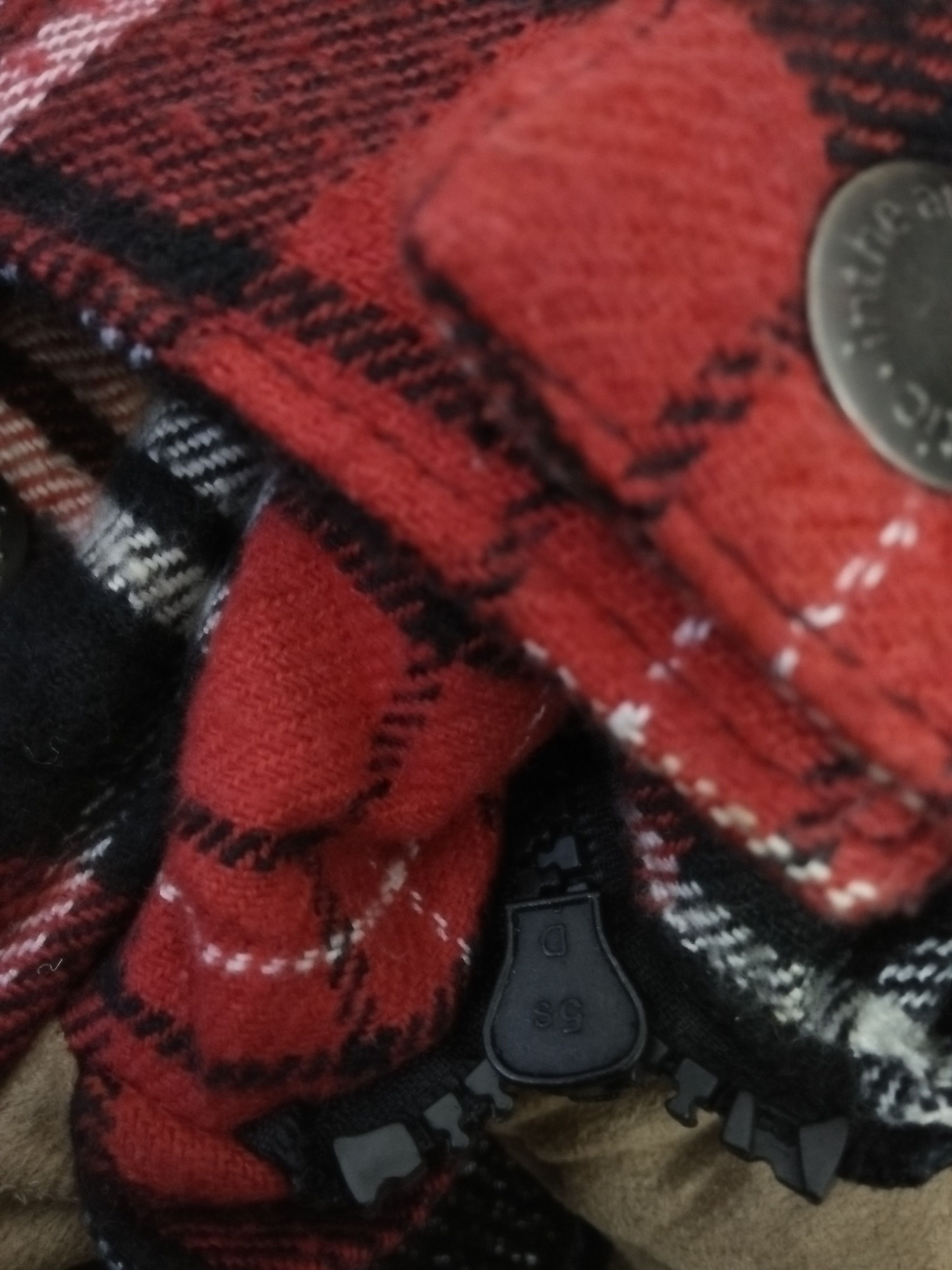 In The Attic In The Attic TARTAN PUNK BONDAGE VEST JACKET (A895) Size US L / EU 52-54 / 3 - 13 Thumbnail
