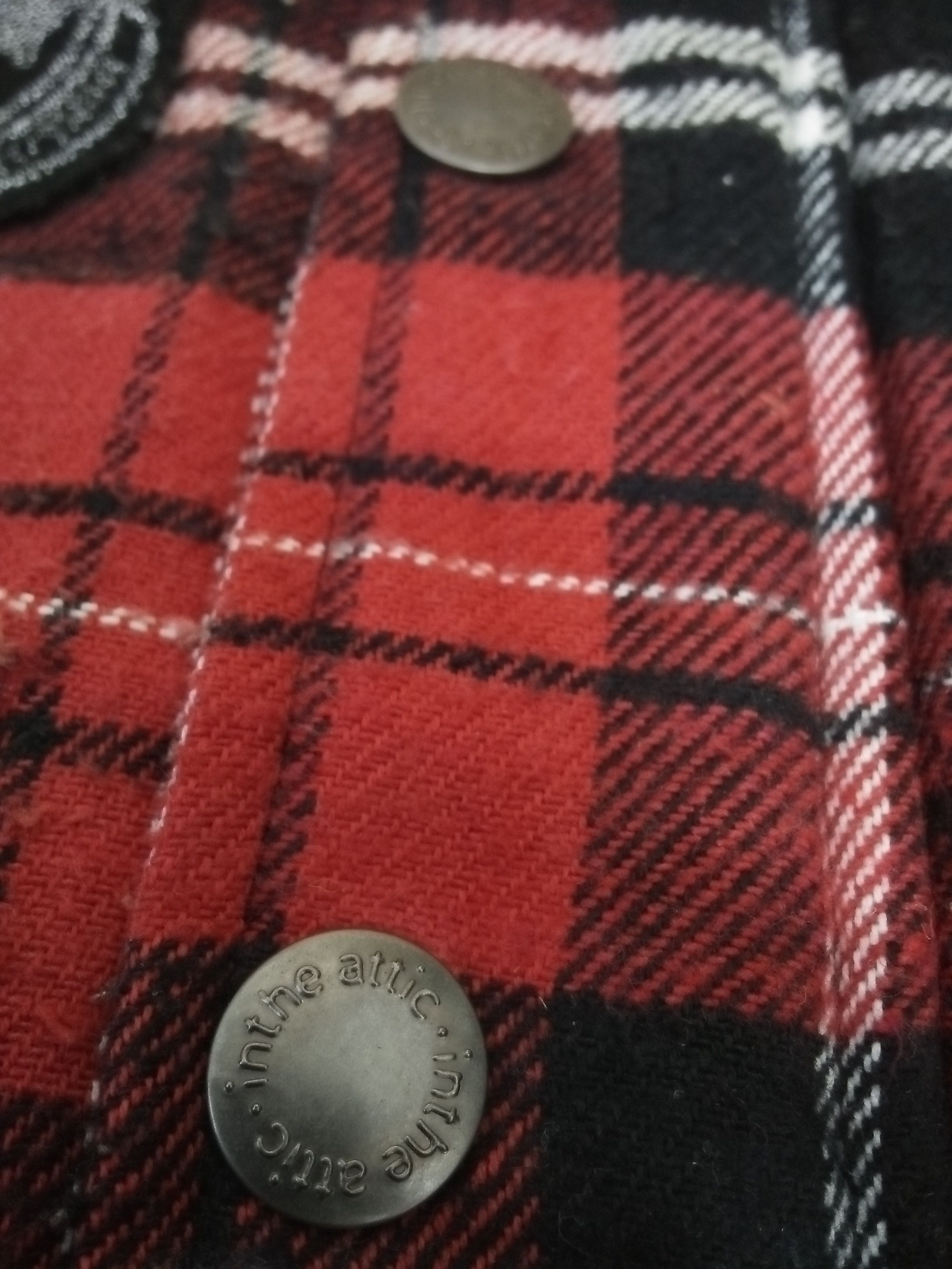 In The Attic In The Attic TARTAN PUNK BONDAGE VEST JACKET (A895) Size US L / EU 52-54 / 3 - 6 Thumbnail