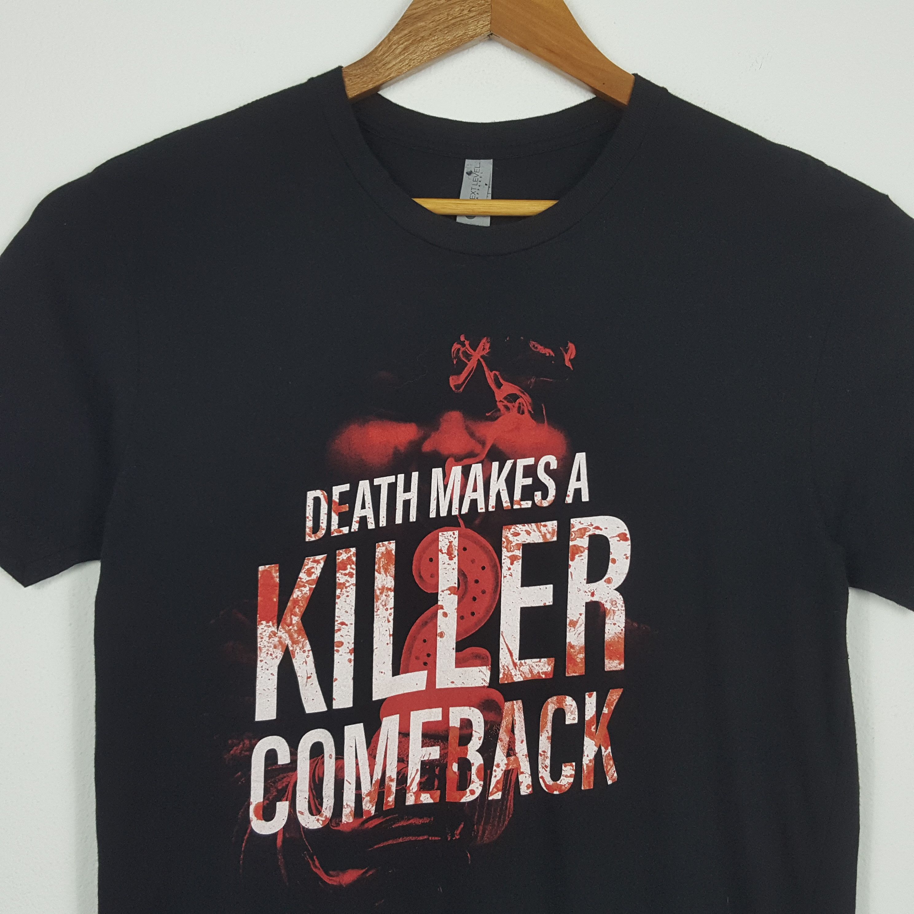 Vintage HAPPY DEATH DAY 2U horror movie trailer t-shirt