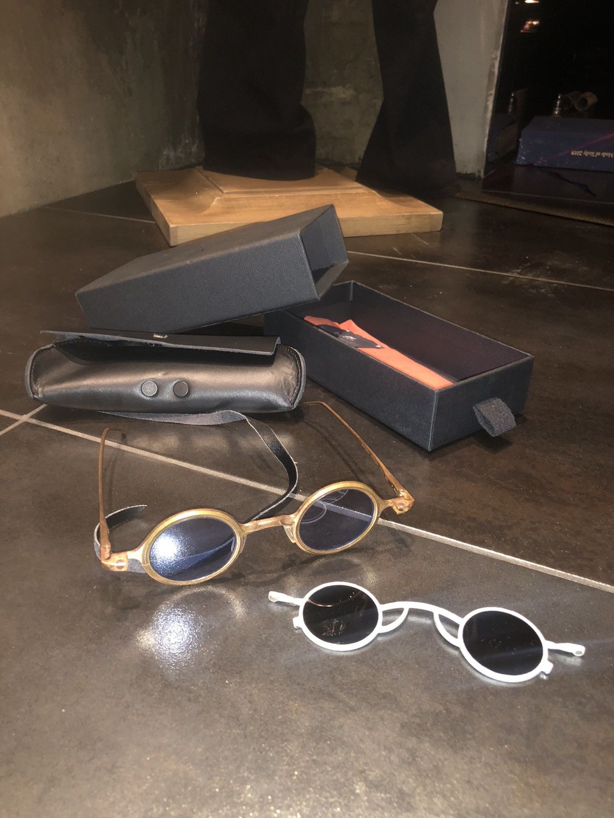 RG1911CU Cement Concerte Clip-On Copper Sunglasses
