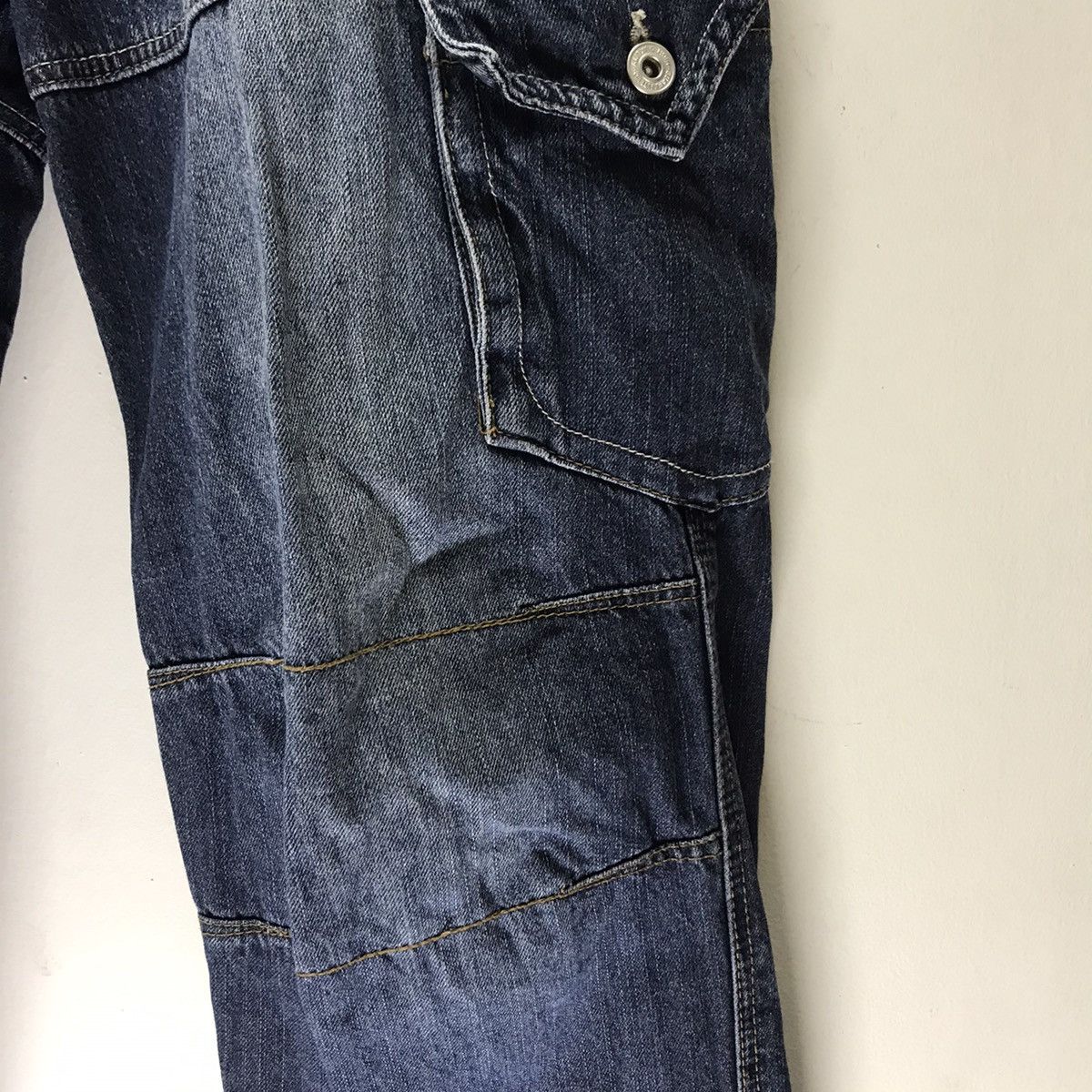 Vintage Vintage Piko Denim Baggy Cargo Pants Size US 30 / EU 46 - 6 Thumbnail