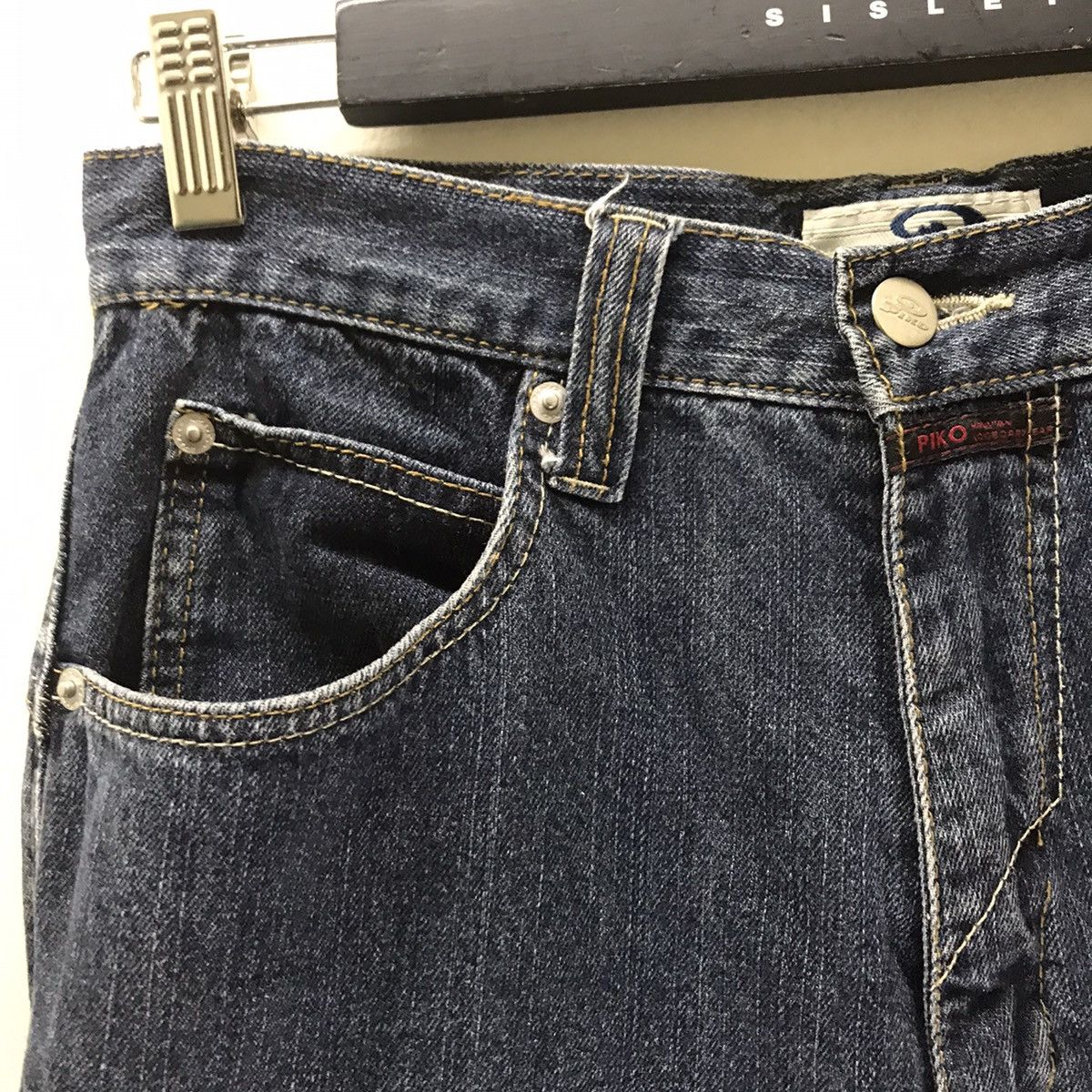 Vintage Vintage Piko Denim Baggy Cargo Pants Size US 30 / EU 46 - 3 Thumbnail
