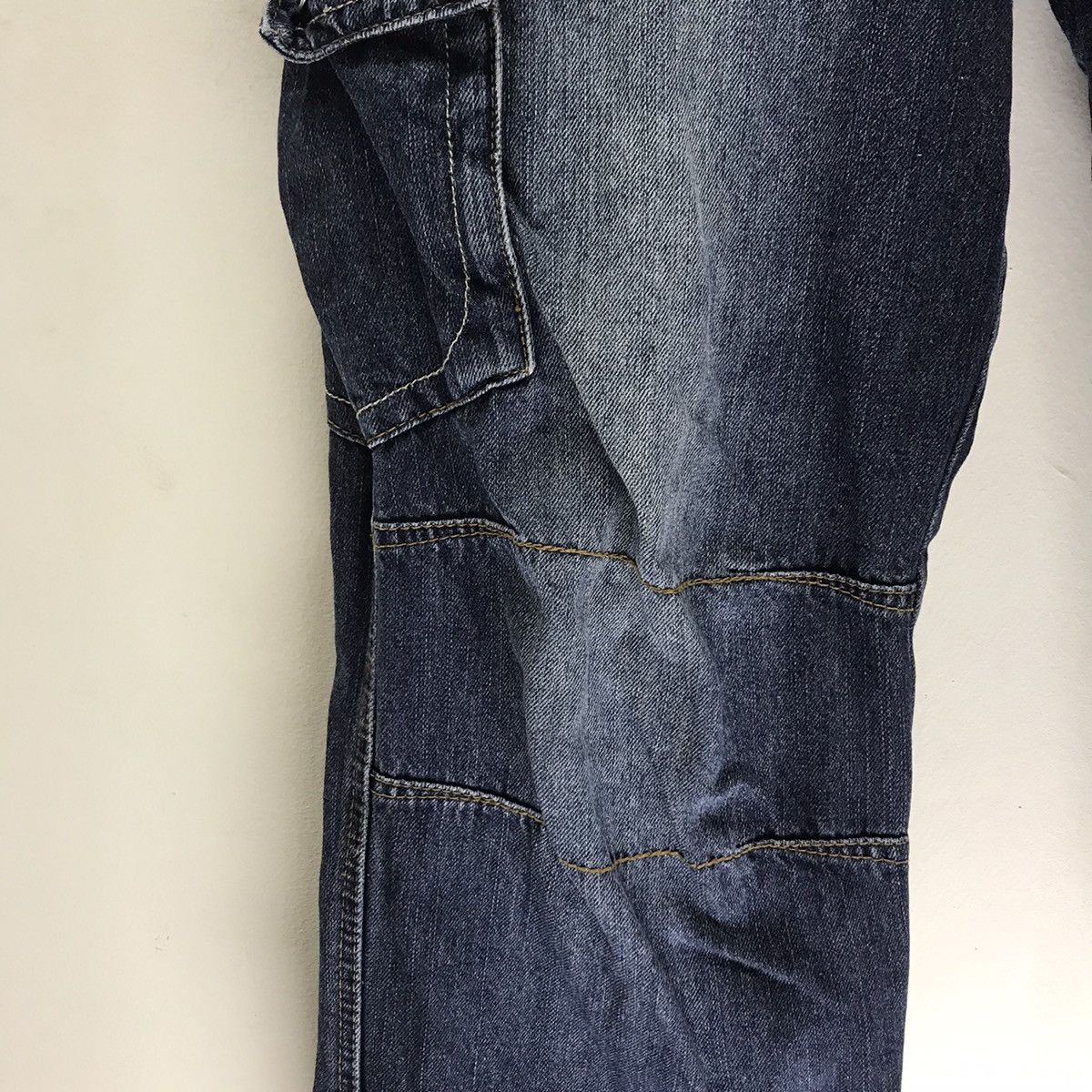 Vintage Vintage Piko Denim Baggy Cargo Pants Size US 30 / EU 46 - 5 Thumbnail