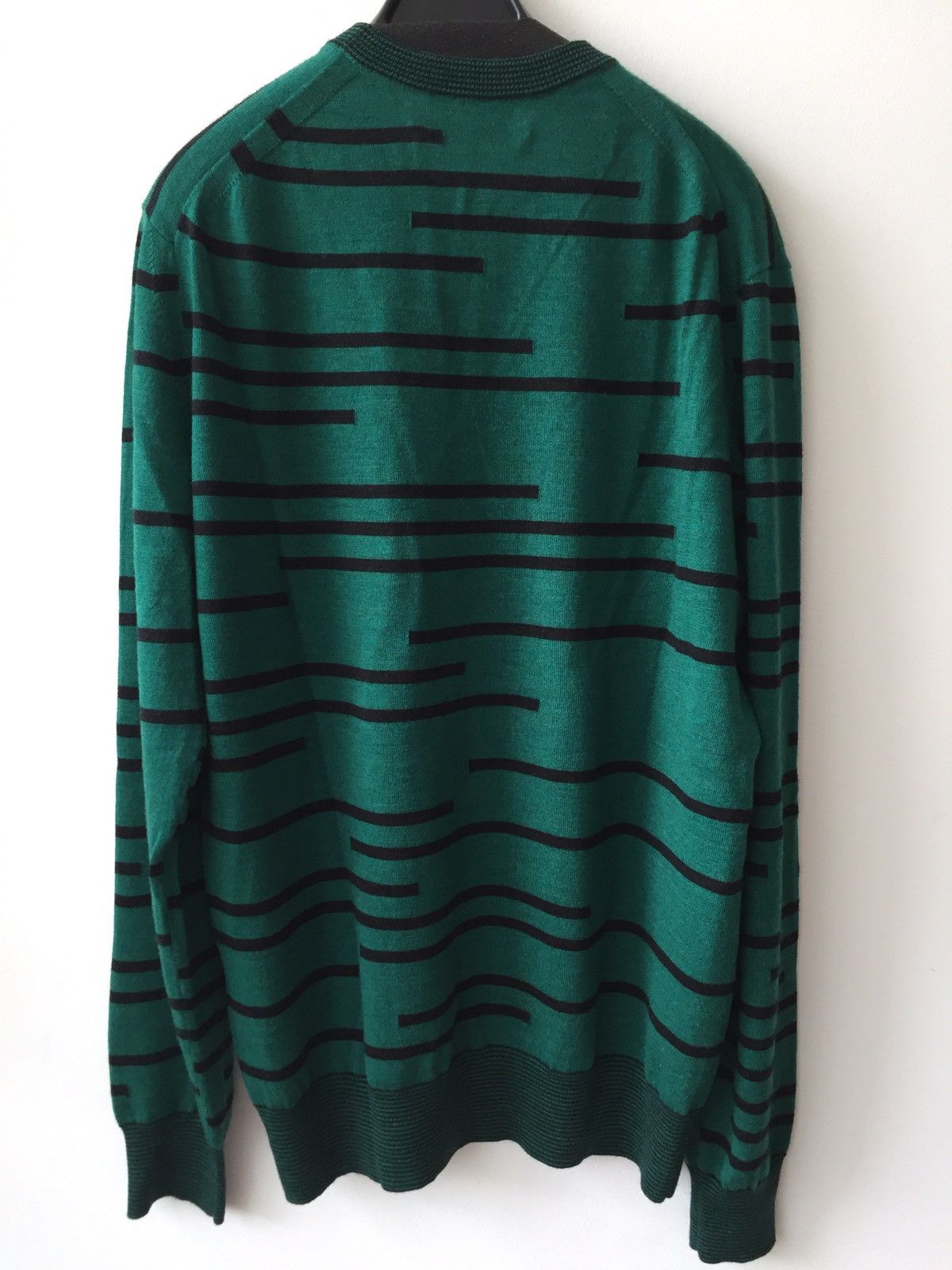 wjk Lot Holon Signature Intarsia Striped Sweater Size US S / EU 44-46 / 1 - 2 Thumbnail