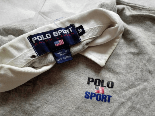 Polo Ralph Lauren Vintage Polo Sport Ralph Lauren Spell Out Polo Flag Size US M / EU 48-50 / 2 - 4 Thumbnail