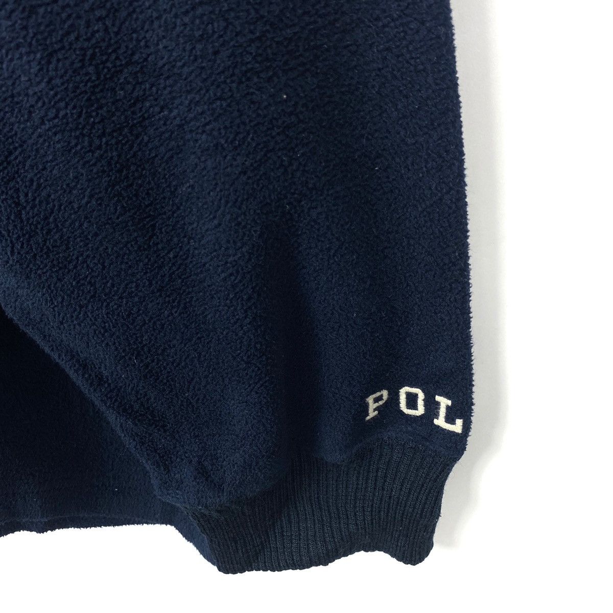 Polo Ralph Lauren × Ralph Lauren Sport Vintage 90s Ralph Lauren Sport USA Fleece Half Button Size US XL / EU 56 / 4 - 8 Thumbnail