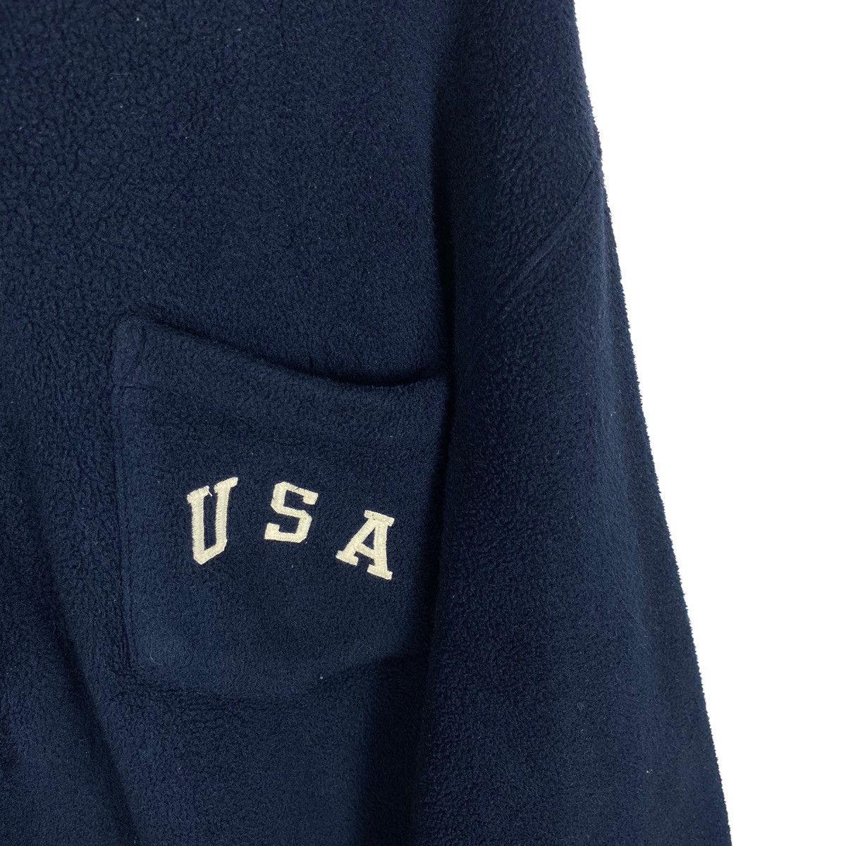 Polo Ralph Lauren × Ralph Lauren Sport Vintage 90s Ralph Lauren Sport USA Fleece Half Button Size US XL / EU 56 / 4 - 7 Thumbnail