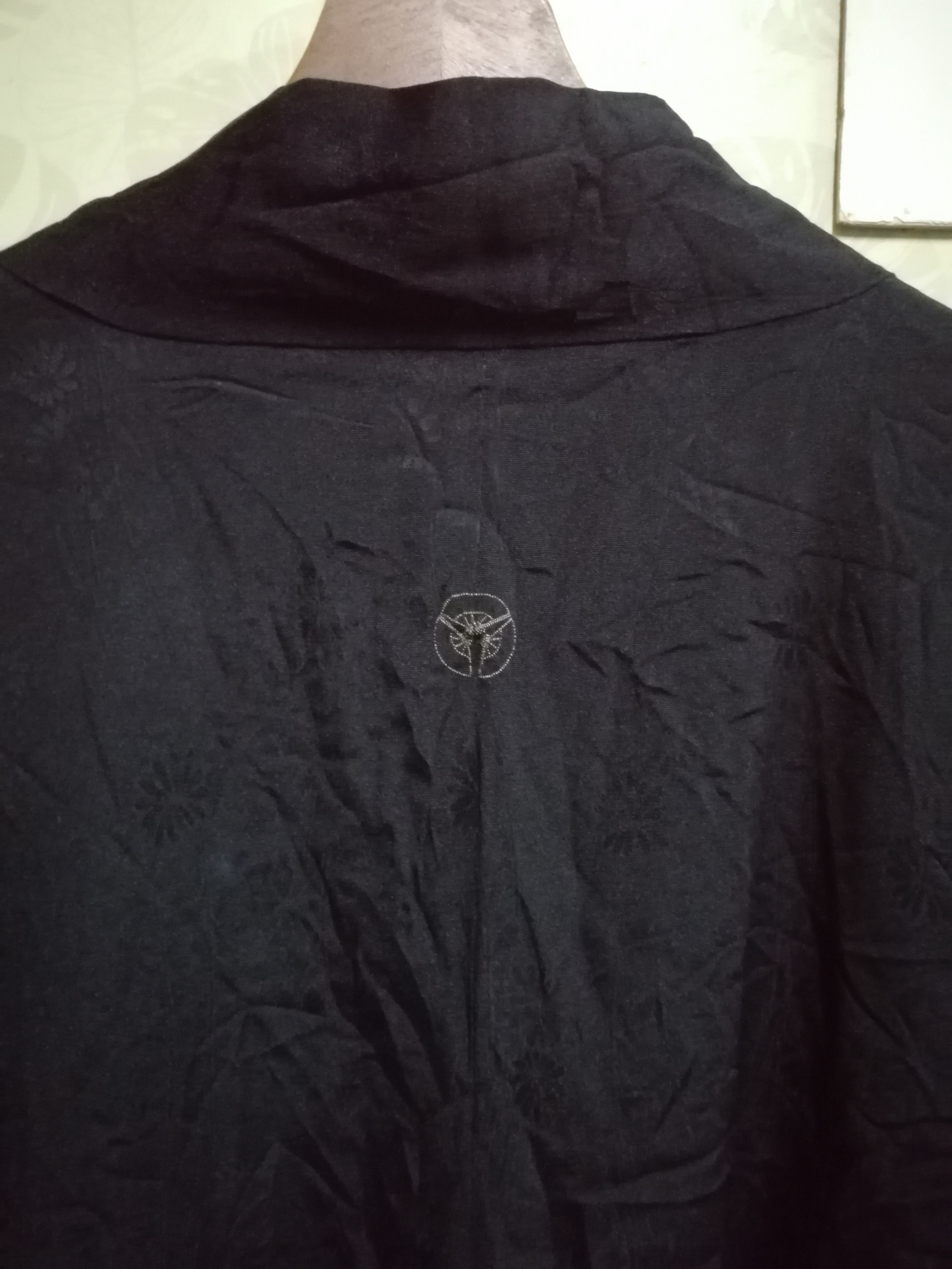 Japanese Brand Vintage kimono noragi haori hanten jinbei plain design J14 Size US L / EU 52-54 / 3 - 6 Thumbnail