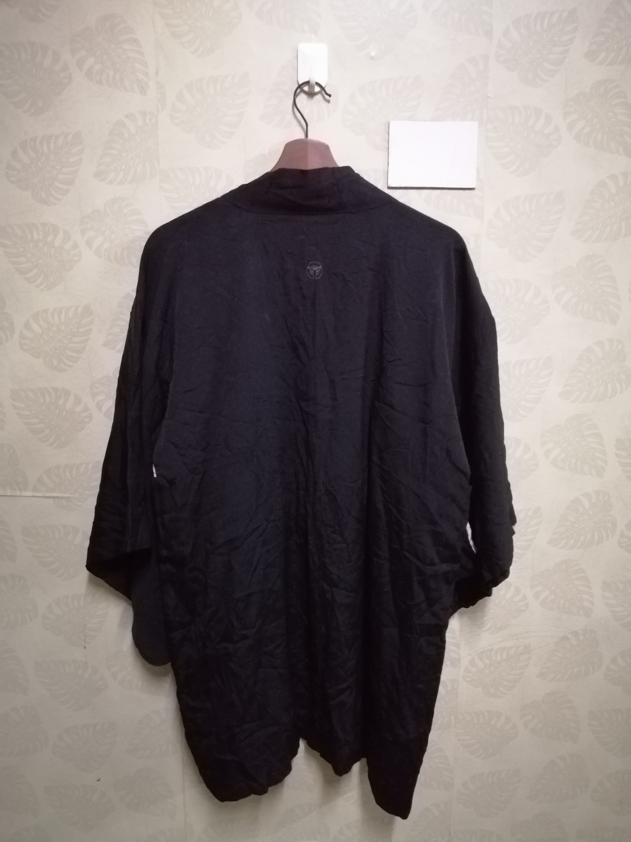 Japanese Brand Vintage kimono noragi haori hanten jinbei plain design J14 Size US L / EU 52-54 / 3 - 5 Thumbnail