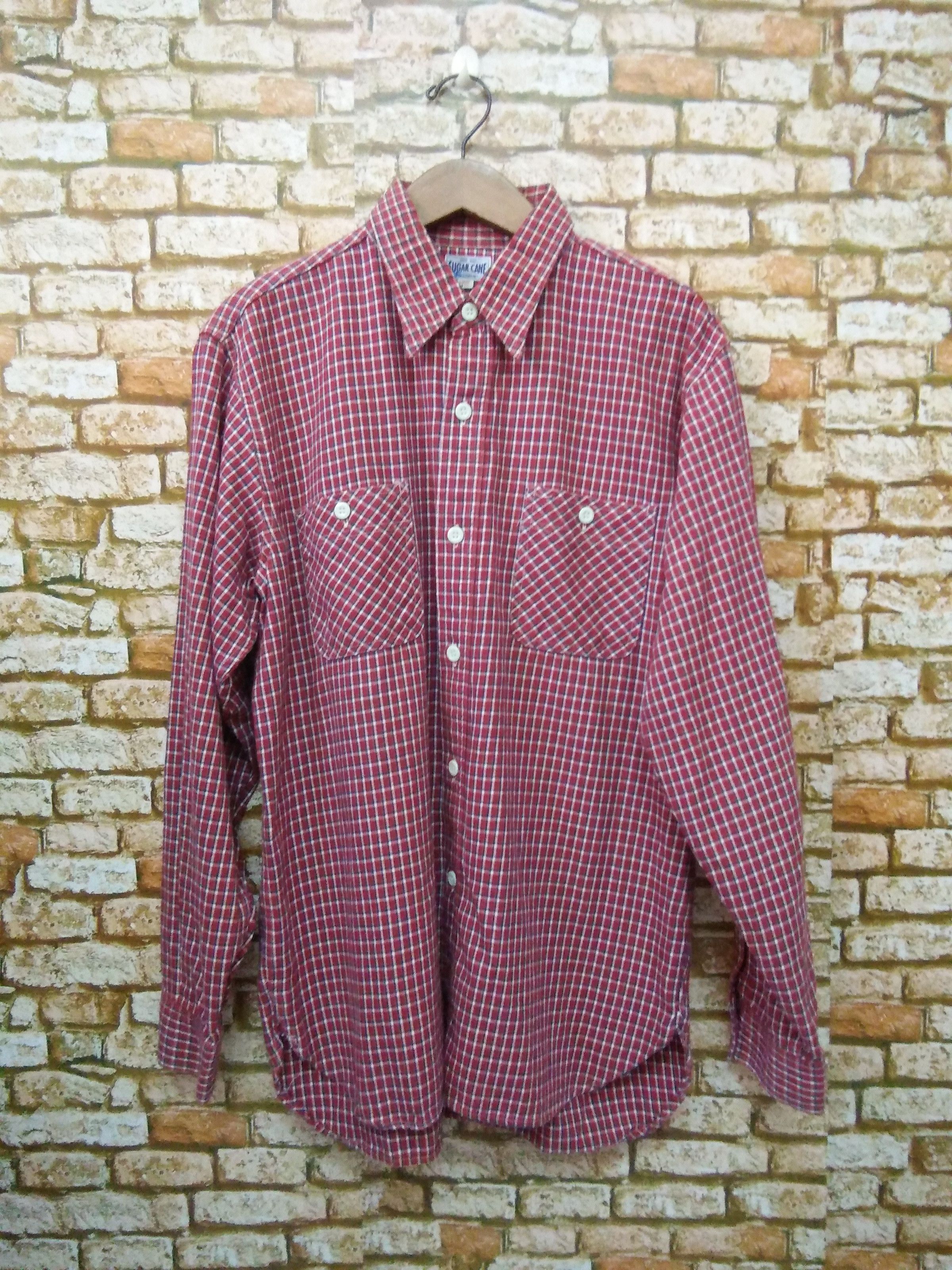 SUGAR CANE X UNION MADE SHIRT FLANNEL TOYO ENT JAPAN (A438)