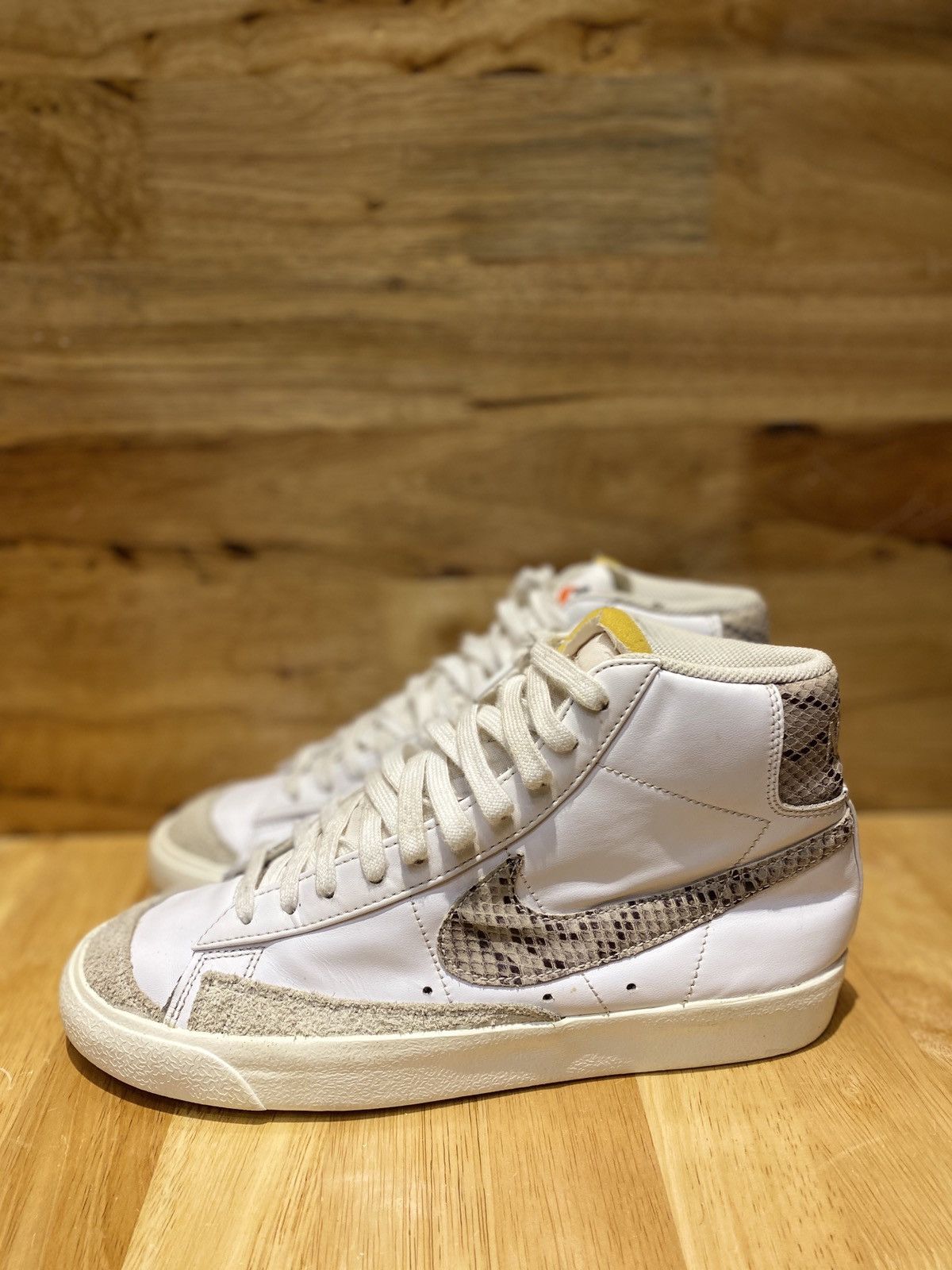 Nike Nike Blazer Mid 77 Vintage Snakeskin Swoosh US 6.5 Brand New Grailed