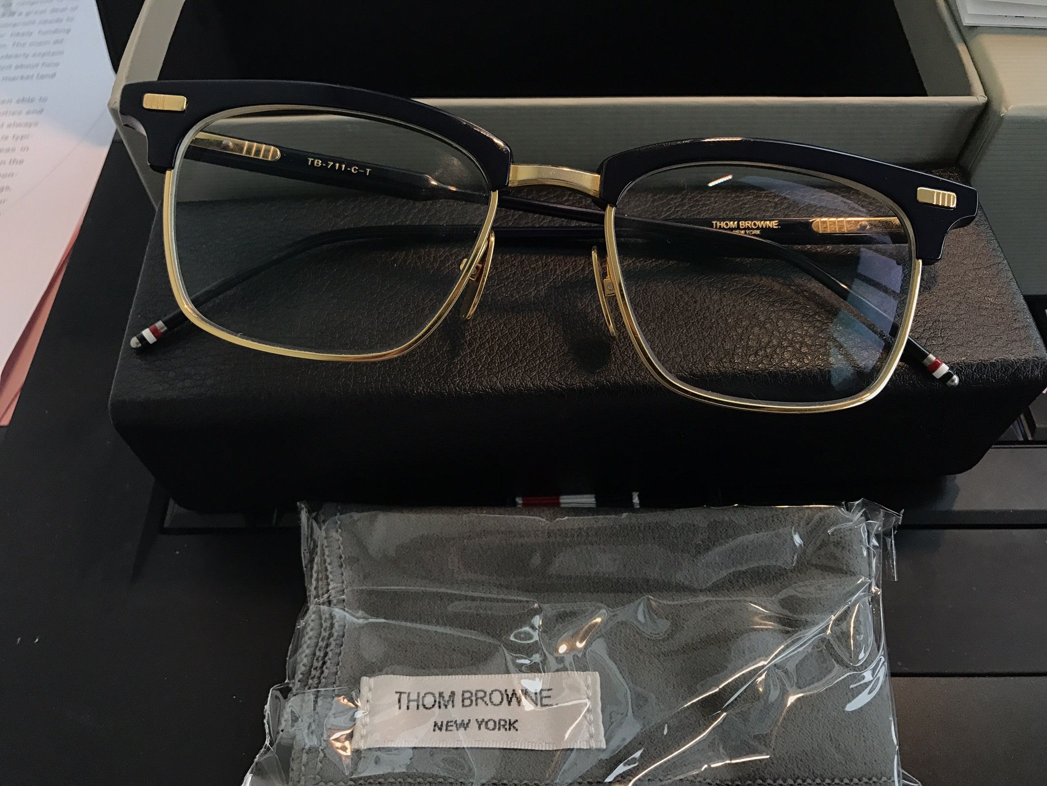 Thom Browne Thom Browne Glasses TB711 | Grailed