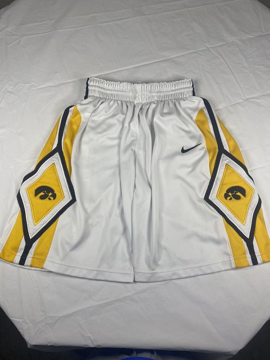 Nike Nike Iowa Hawkeyes White Basketball Shorts | Grailed