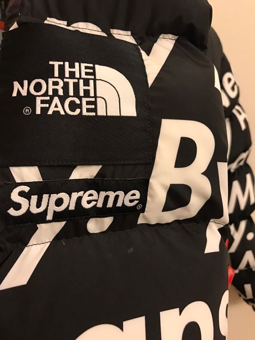 Supreme The North Face by Any Means Nuptse Jacket