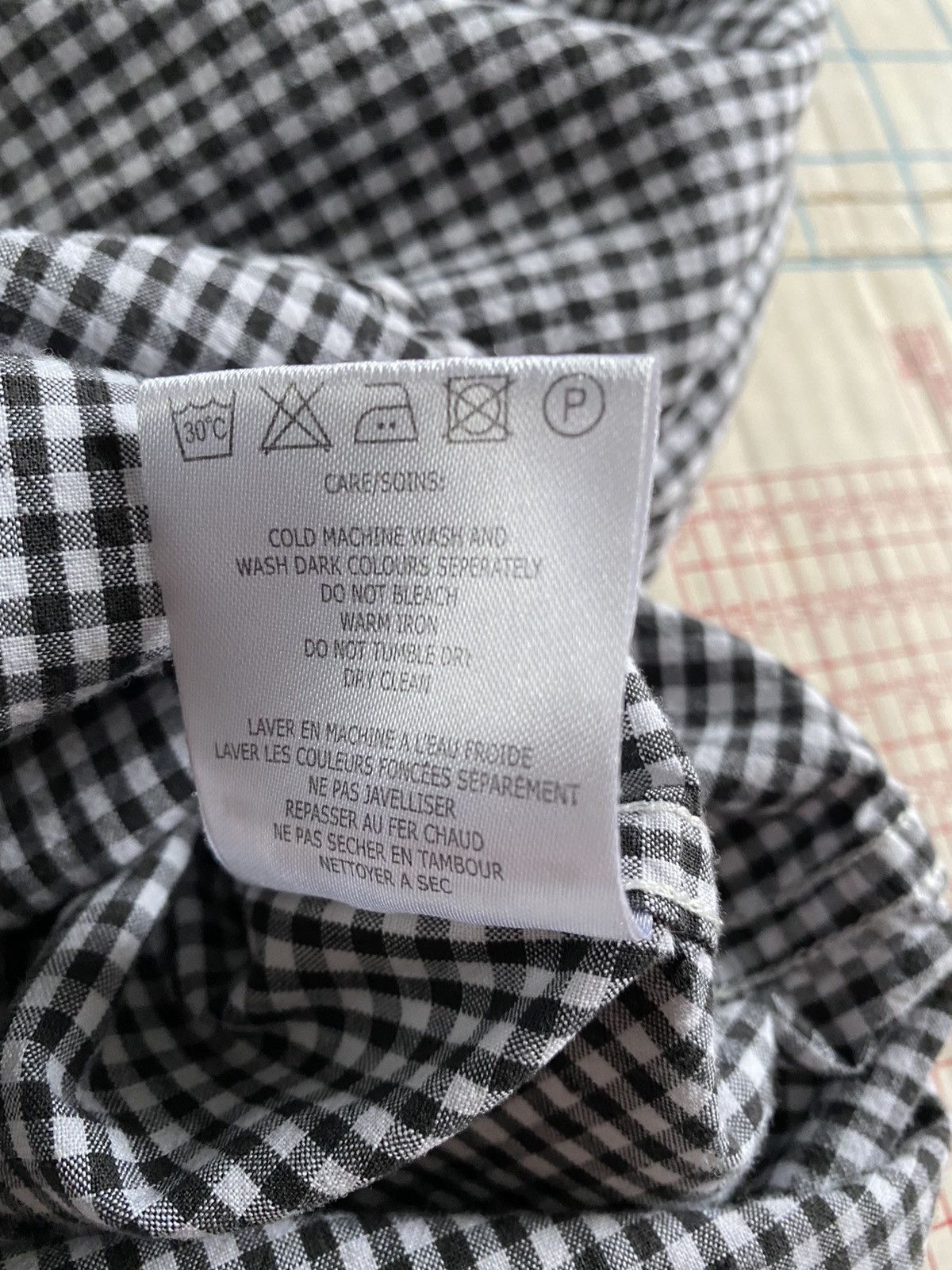 Flannel × Penfield Penfield Gingham Pattern Button Up Black & White Medium Size US M / EU 48-50 / 2 - 8 Thumbnail