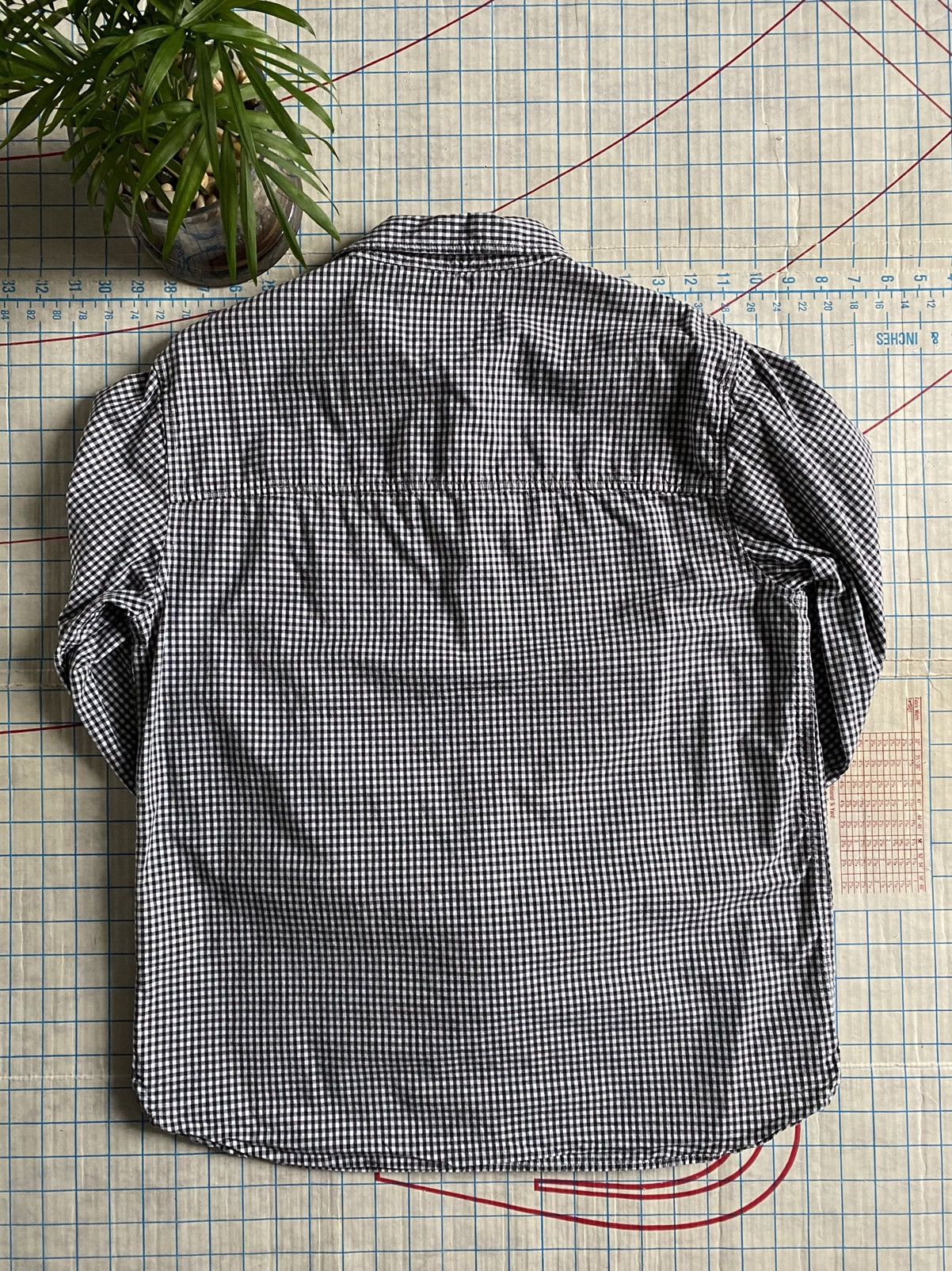 Flannel × Penfield Penfield Gingham Pattern Button Up Black & White Medium Size US M / EU 48-50 / 2 - 11 Thumbnail