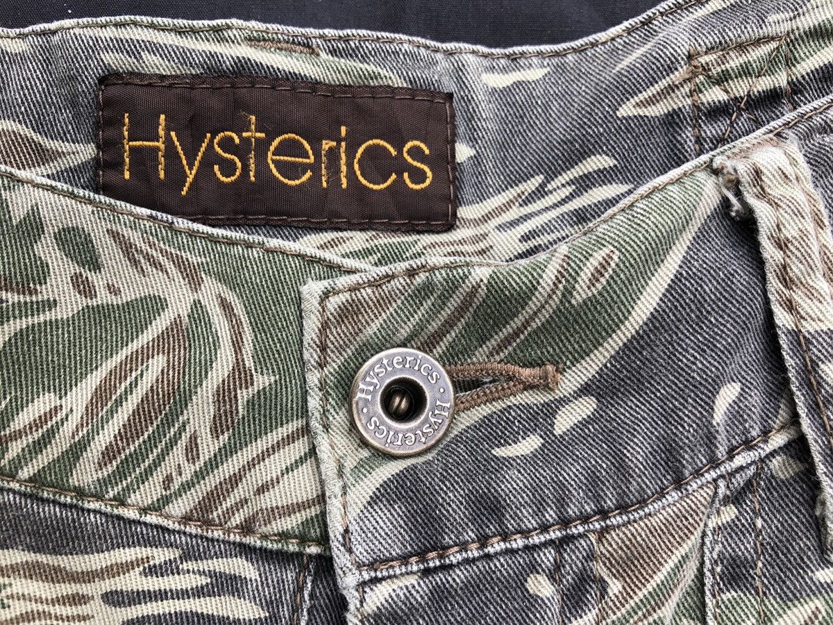 Hysteric Glamour Vintage Hysteric Glamour Tiger Stripe Camo Bondage Crop Pant Size US 29 - 9 Thumbnail