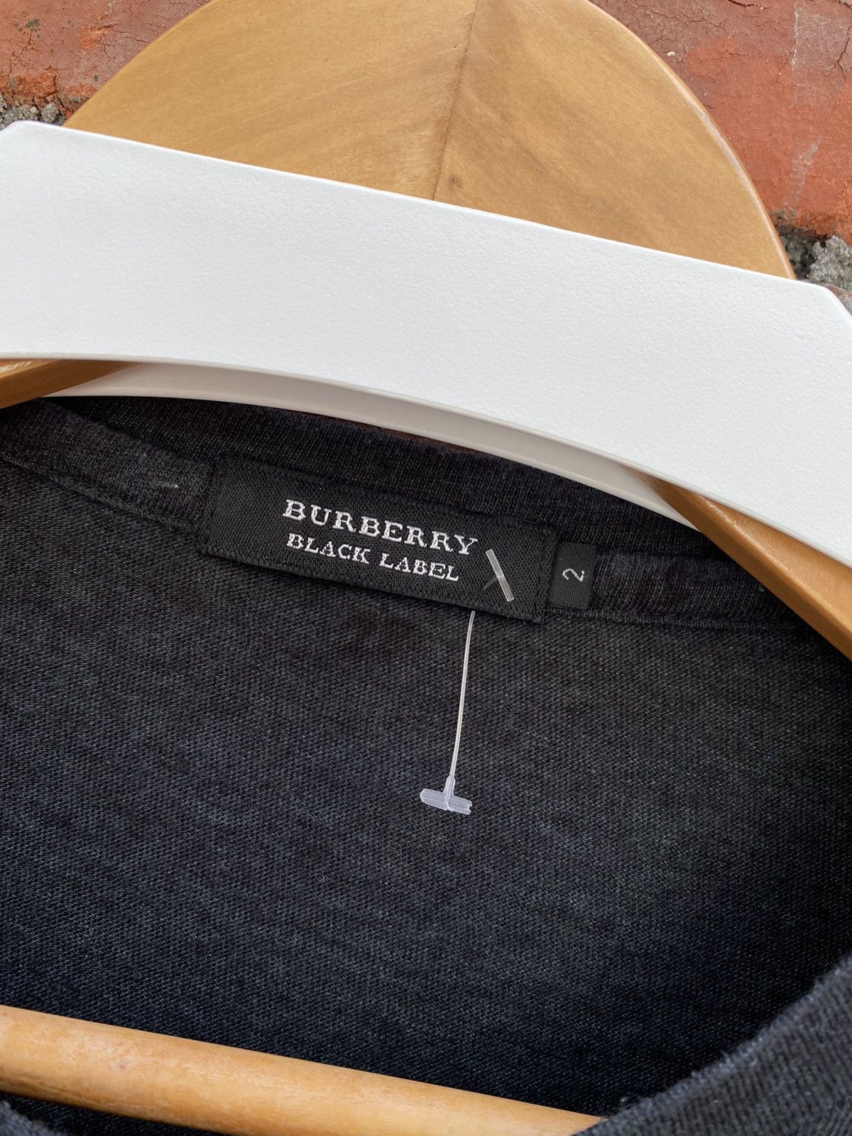 Burberry Vintage BURBERRY black label t-shirt made in Japan Size US S / EU 44-46 / 1 - 3 Thumbnail