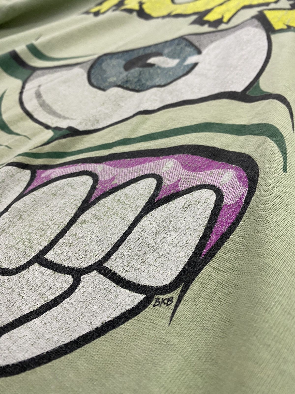 Band Tees vintage 1994 NOFX mons-tour big image rare design t-shirts Size US XL / EU 56 / 4 - 4 Thumbnail