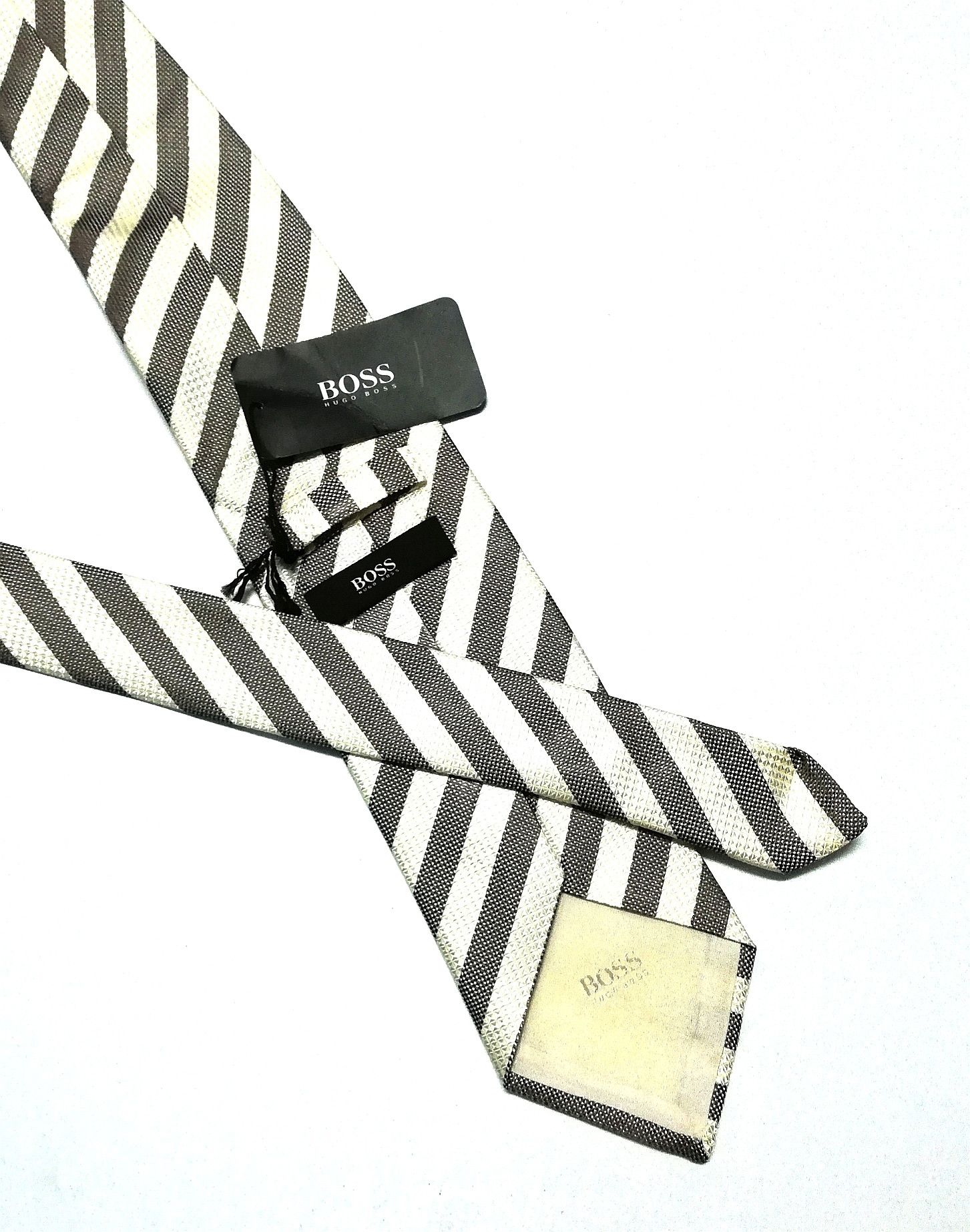 Hugo Boss × Vintage LUXURY HUGO BOSS MADE ITALY NECK TIE WITH TAGGING Size ONE SIZE - 8 Thumbnail