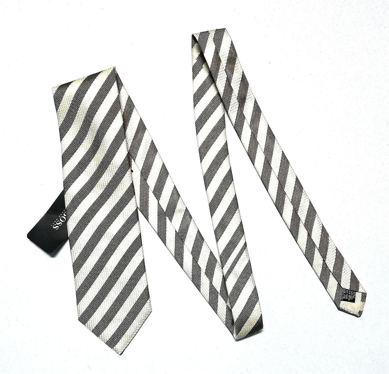 Hugo Boss × Vintage LUXURY HUGO BOSS MADE ITALY NECK TIE WITH TAGGING Size ONE SIZE - 5 Thumbnail