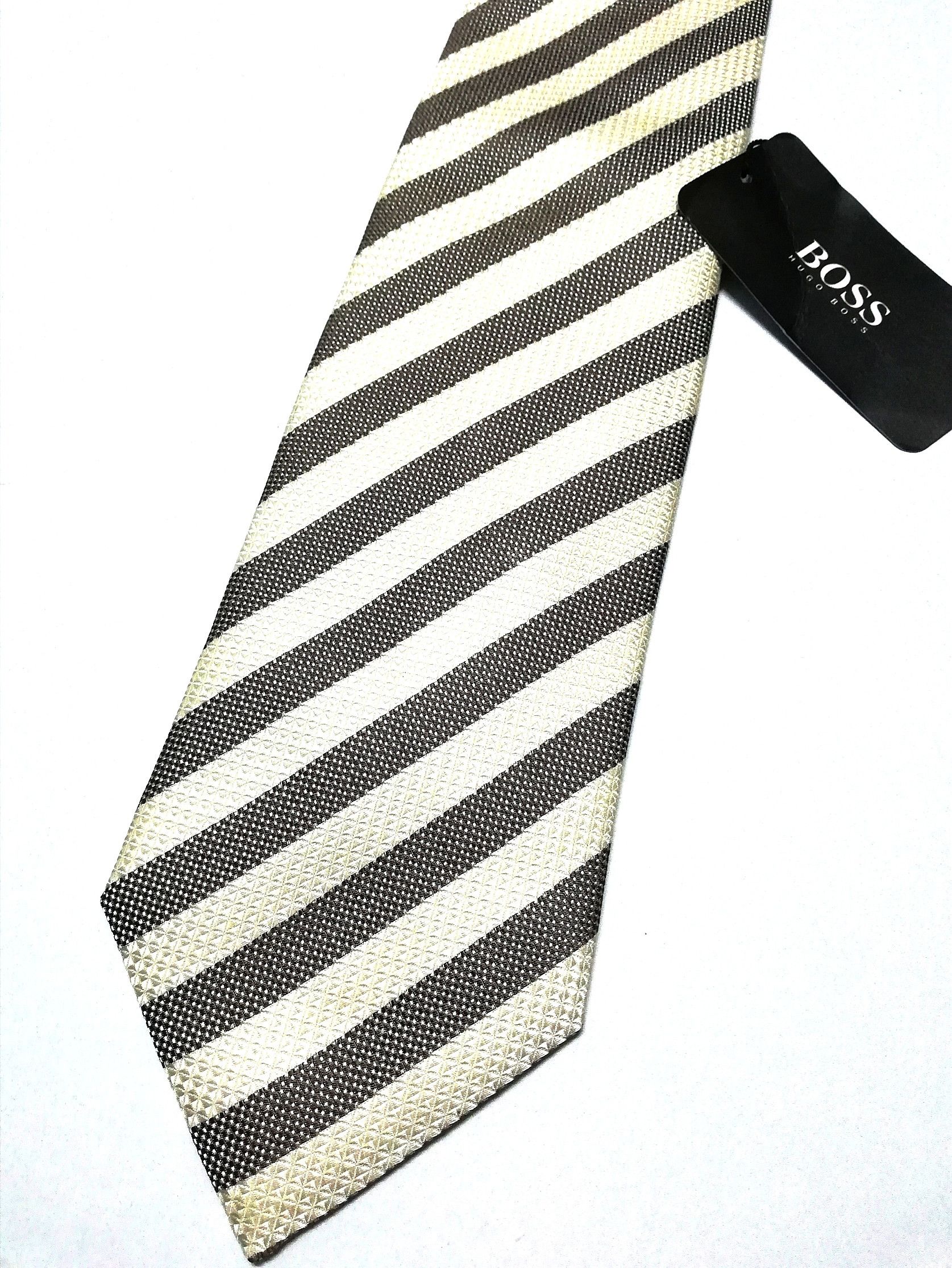 Hugo Boss × Vintage LUXURY HUGO BOSS MADE ITALY NECK TIE WITH TAGGING Size ONE SIZE - 9 Thumbnail