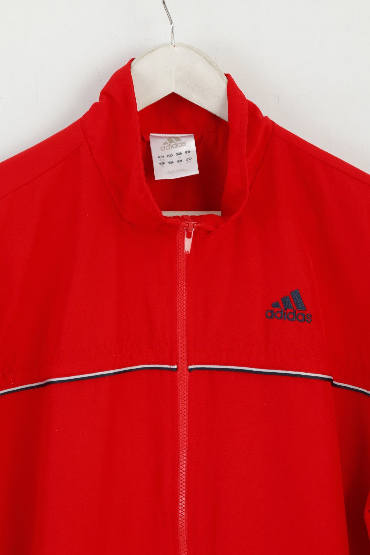 Adidas Adidas Men M 180 Jacket Red Activewear Retro Top 6324 Size US M / EU 48-50 / 2 - 3 Thumbnail