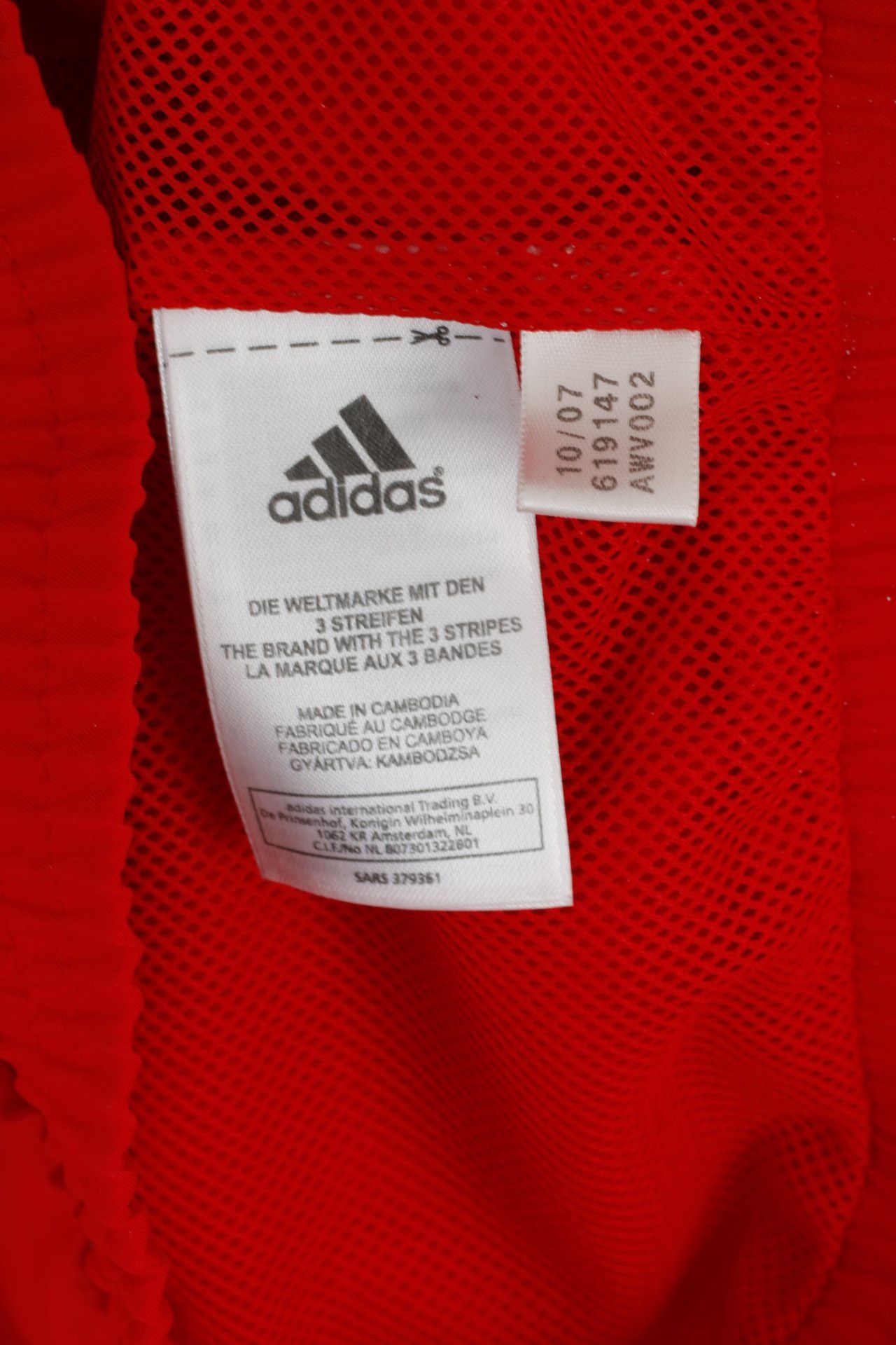 Adidas Adidas Men M 180 Jacket Red Activewear Retro Top 6324 Size US M / EU 48-50 / 2 - 6 Thumbnail